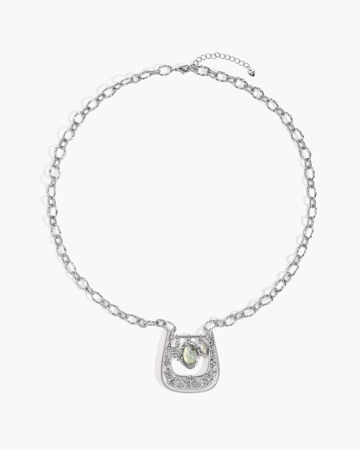 Collana con pendente a fibbia Orbit Charm