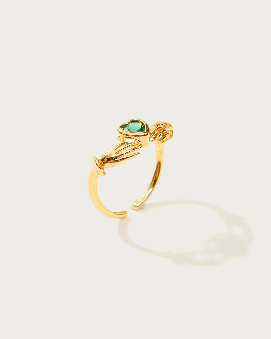 Gold Divine Love Ring