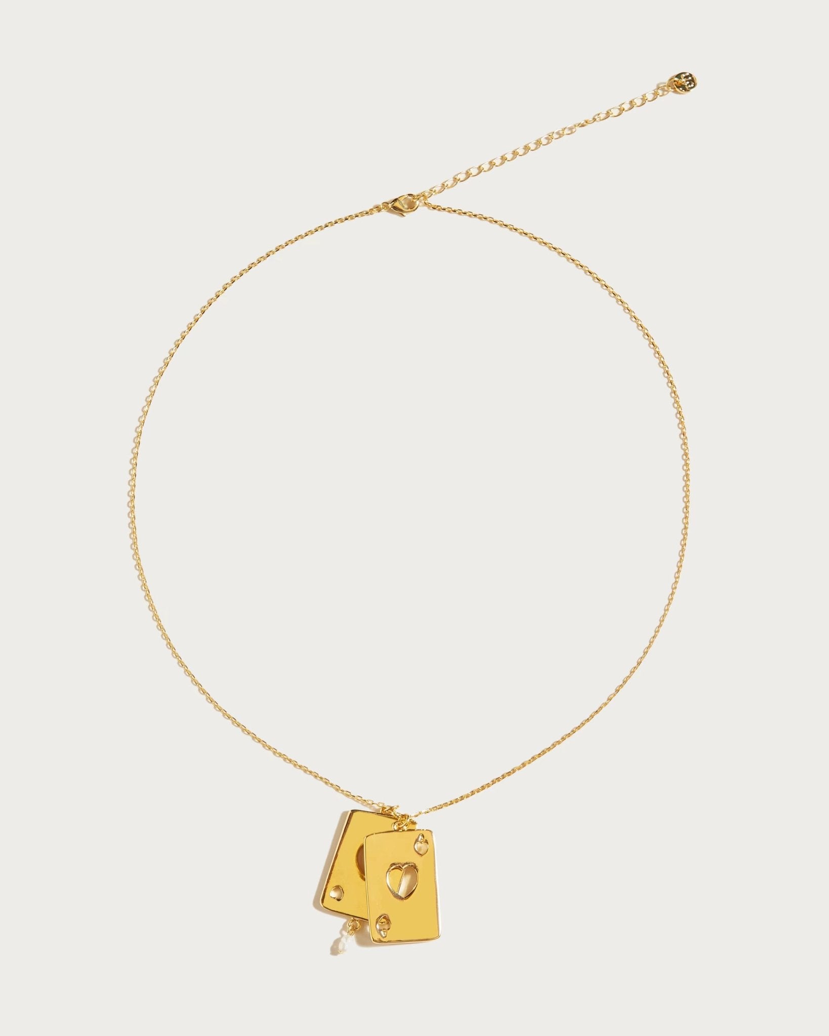 The Lucky Necklace in Gold