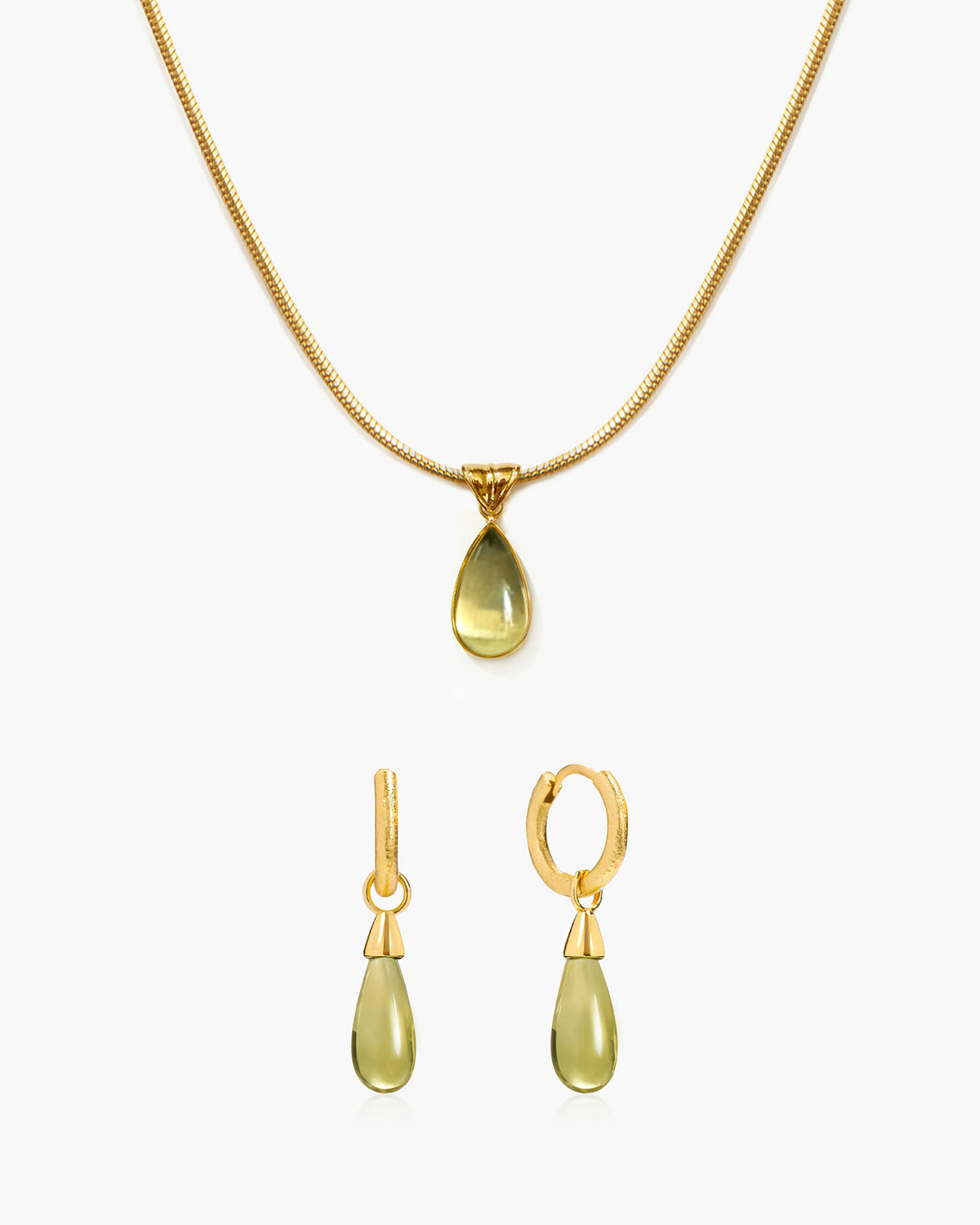 Collar de gota de agua