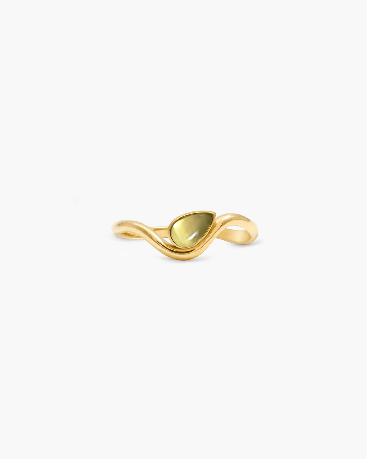 Waterdrop Wave Ring
