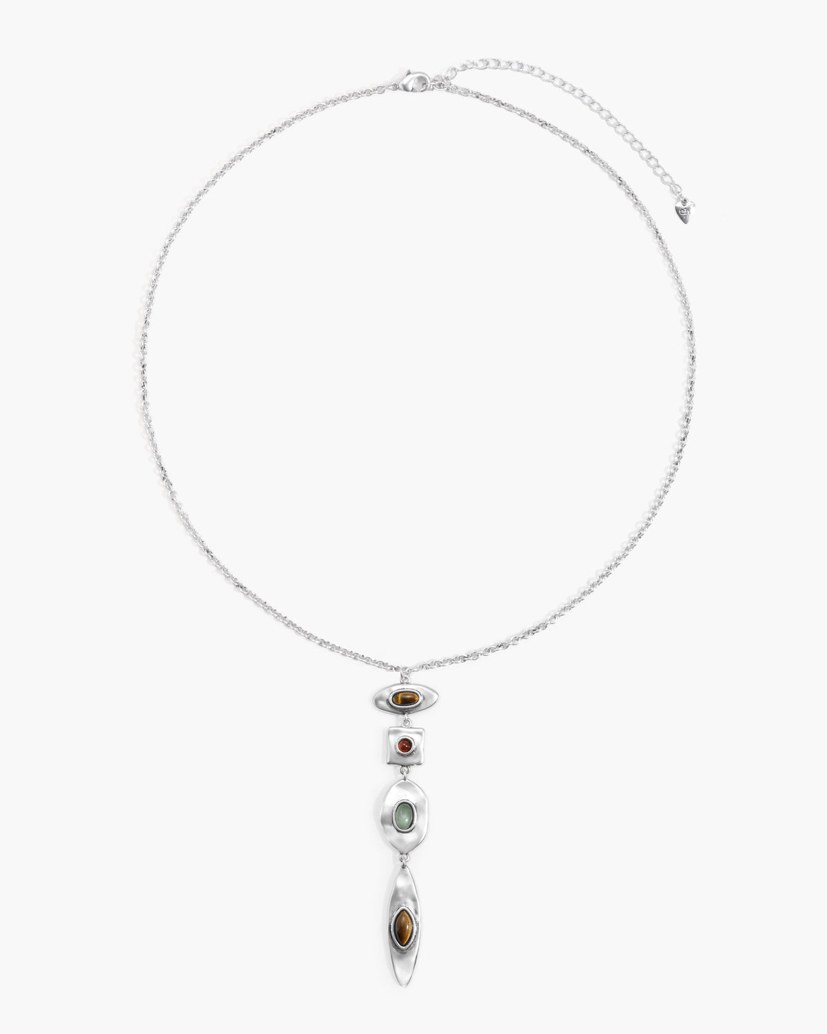 Collier pendentif Petra multi-pierres