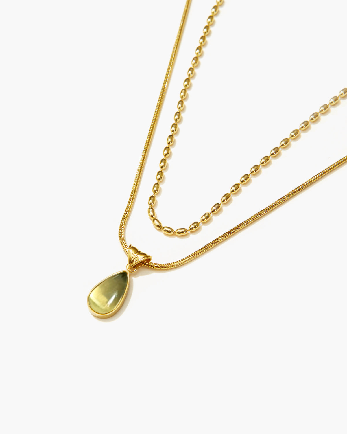 Ensemble de Collier Goutte d'Eau