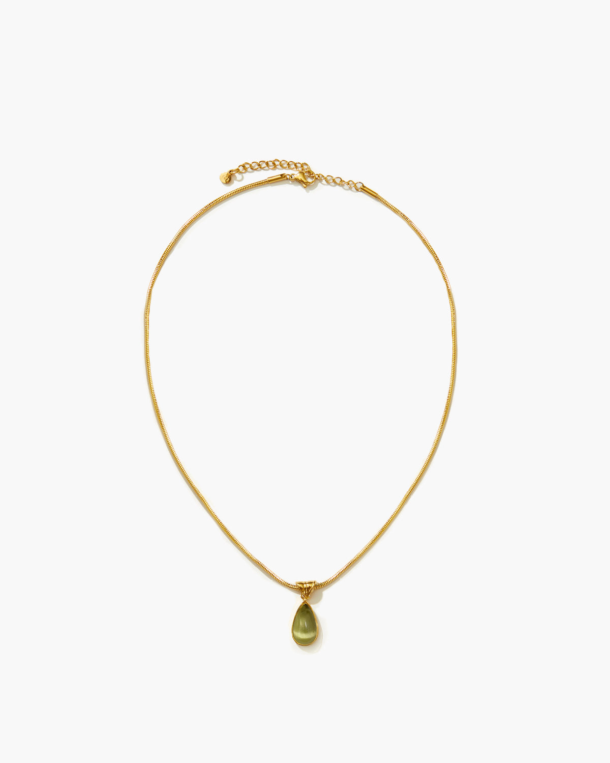 Waterdrop Necklace in Marine Blue