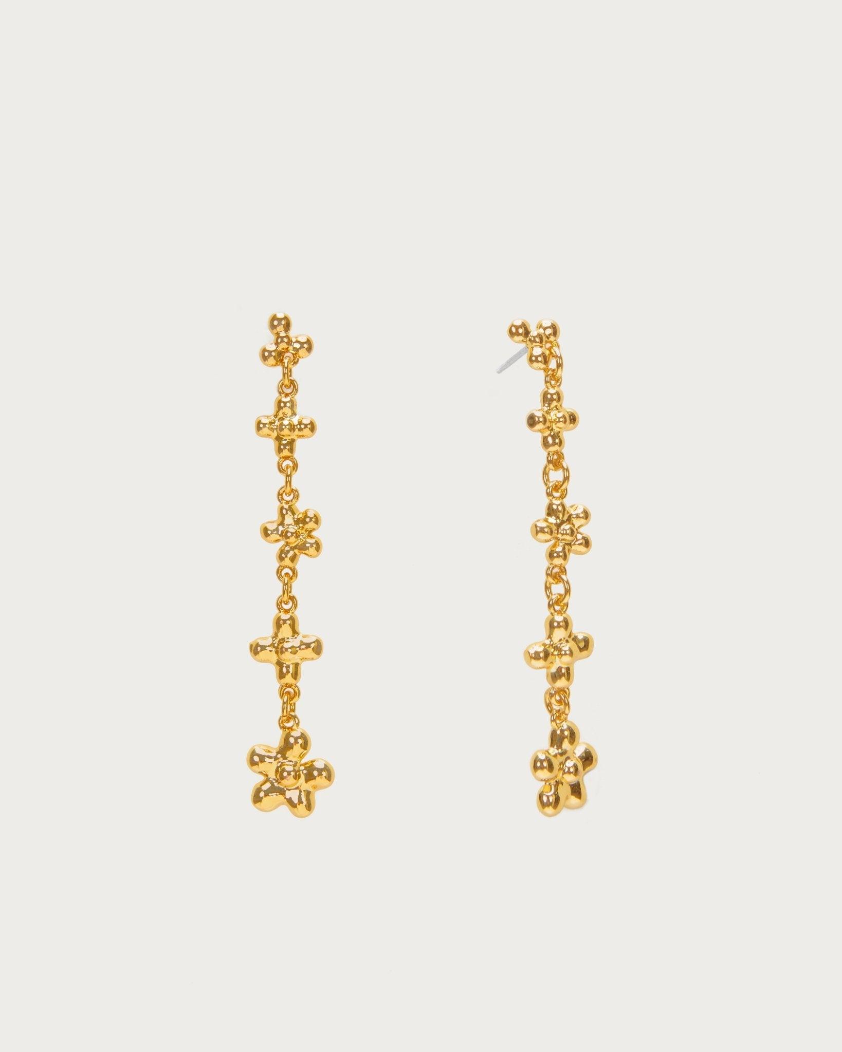 Daisy Molecule Earrings - En Route Jewelry