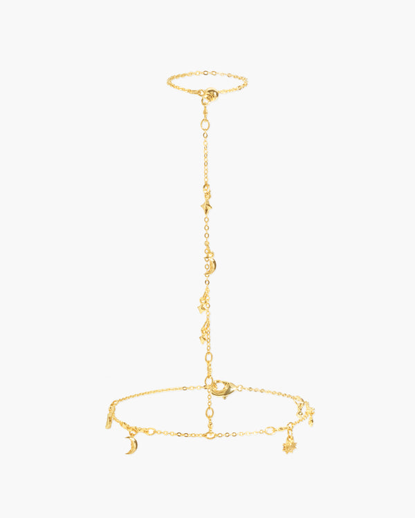 Lyra Hand Chain Bracelet