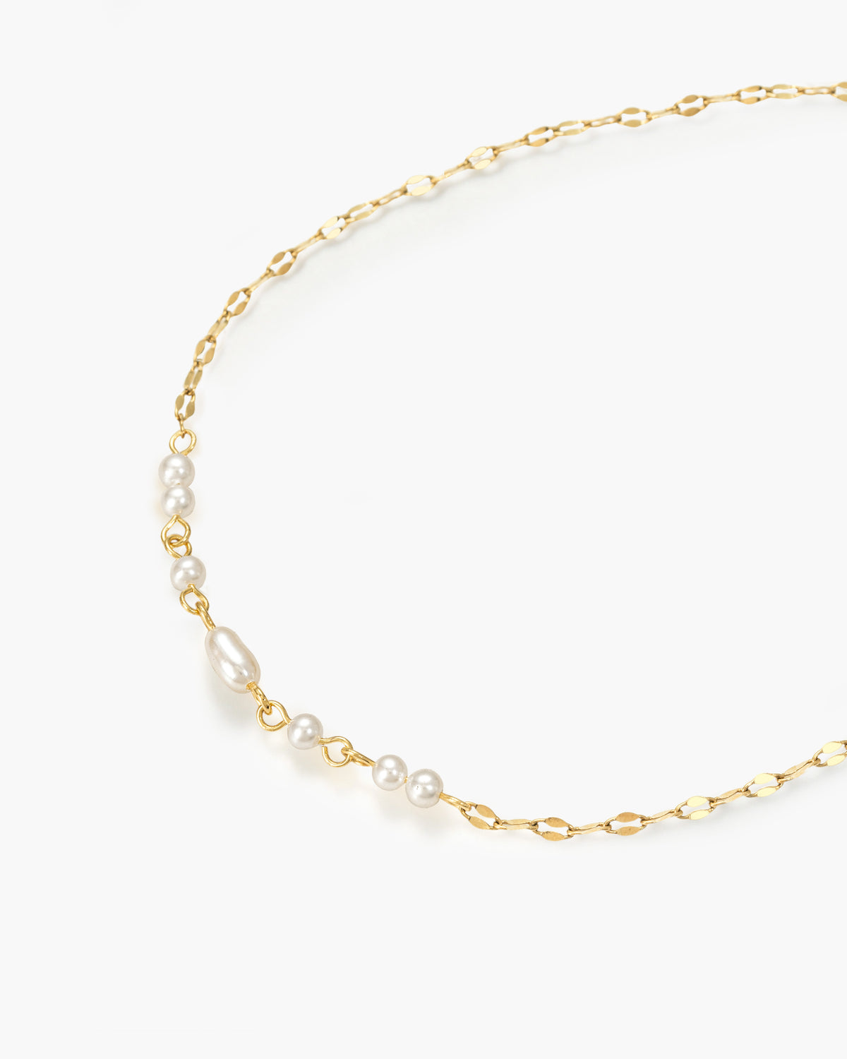Selene Freshwater Pearl Wrap Necklace
