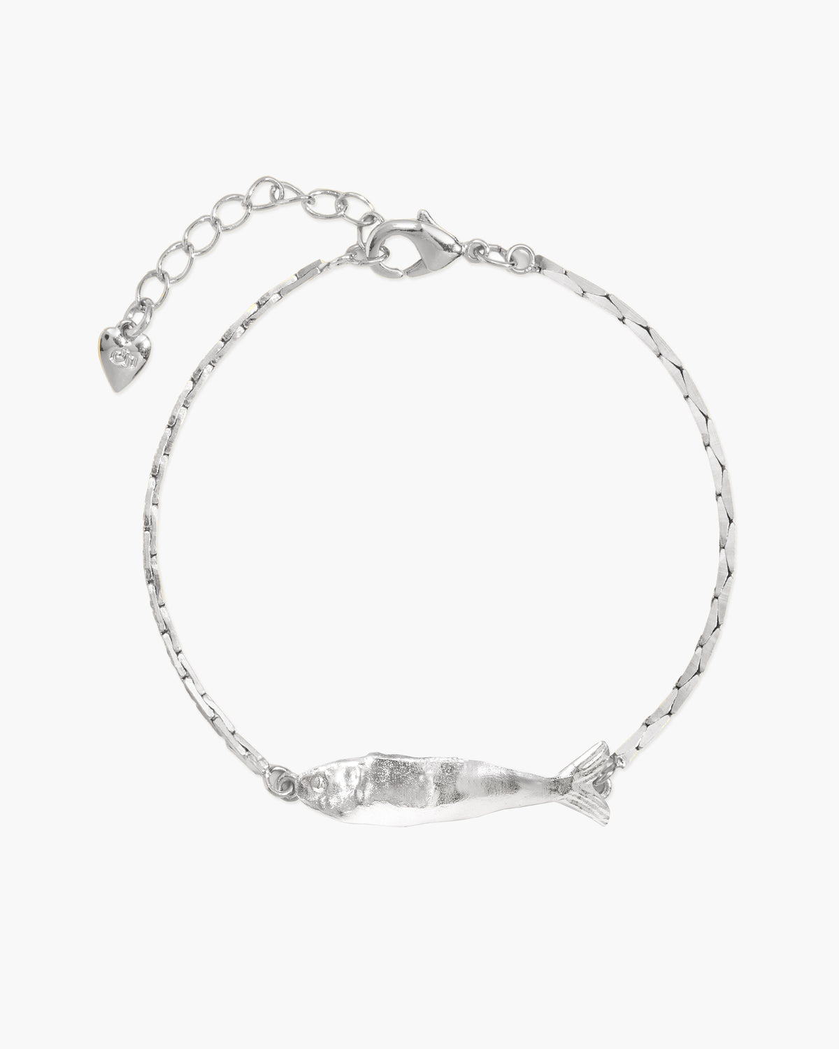 Sardellenarmband aus Silber