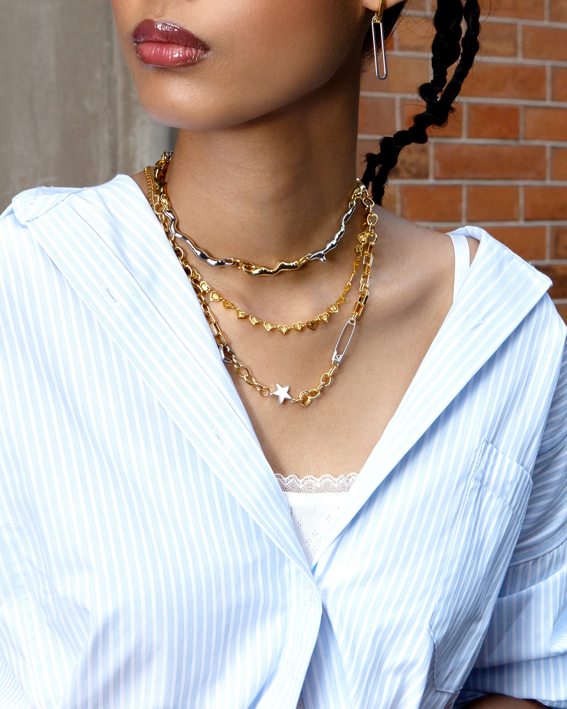 Star Chain Collar