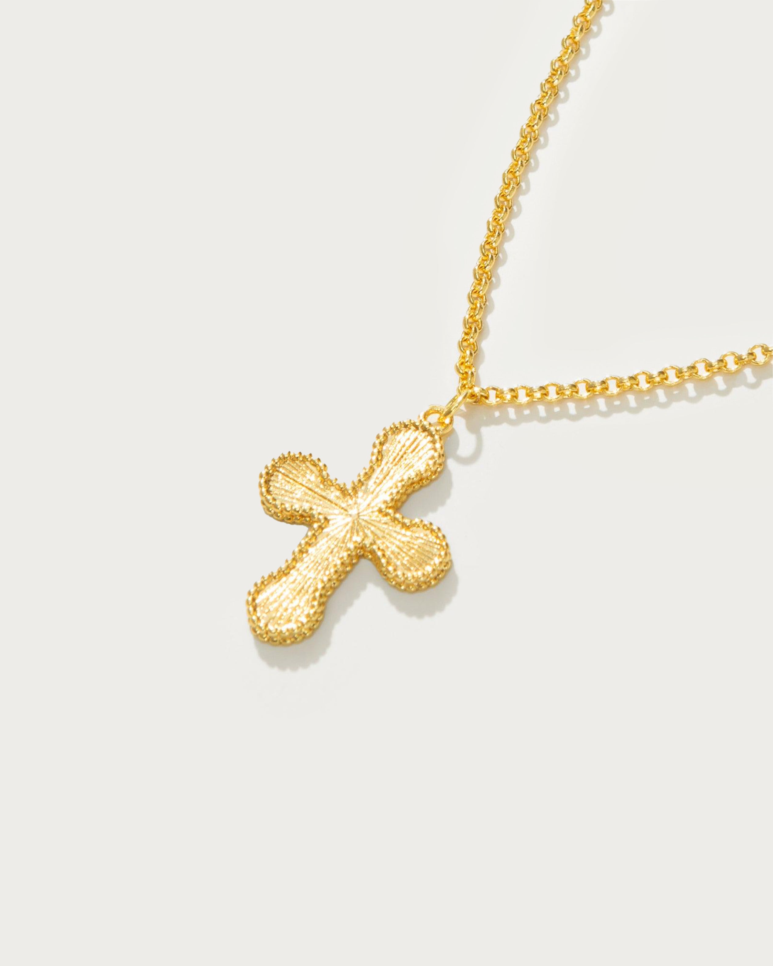 Mini Cross Pendant Collar