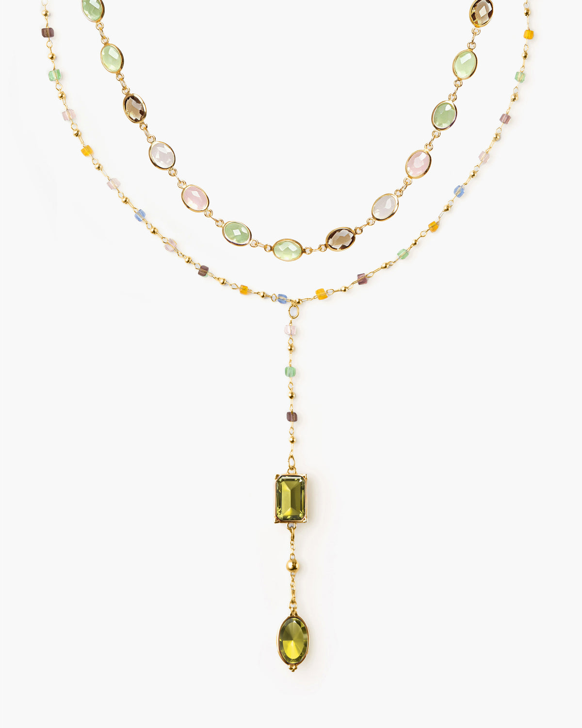 The Celestial Romance Necklace Set - en route jewelry