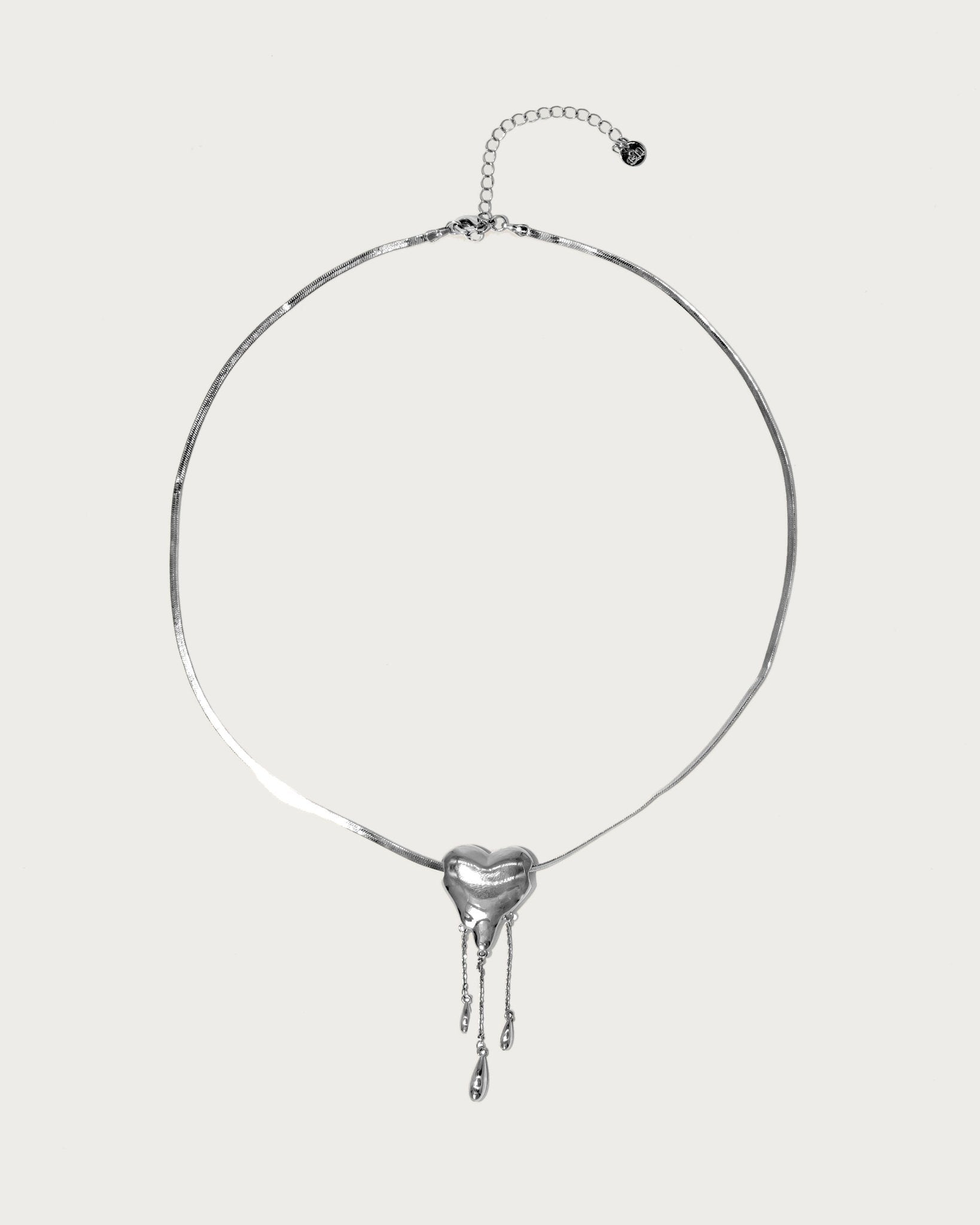 Venom’s Golden Drip Heart Necklace