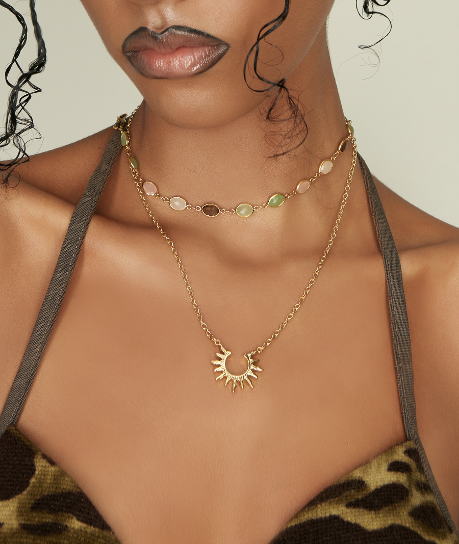 Golden Ray Necklace