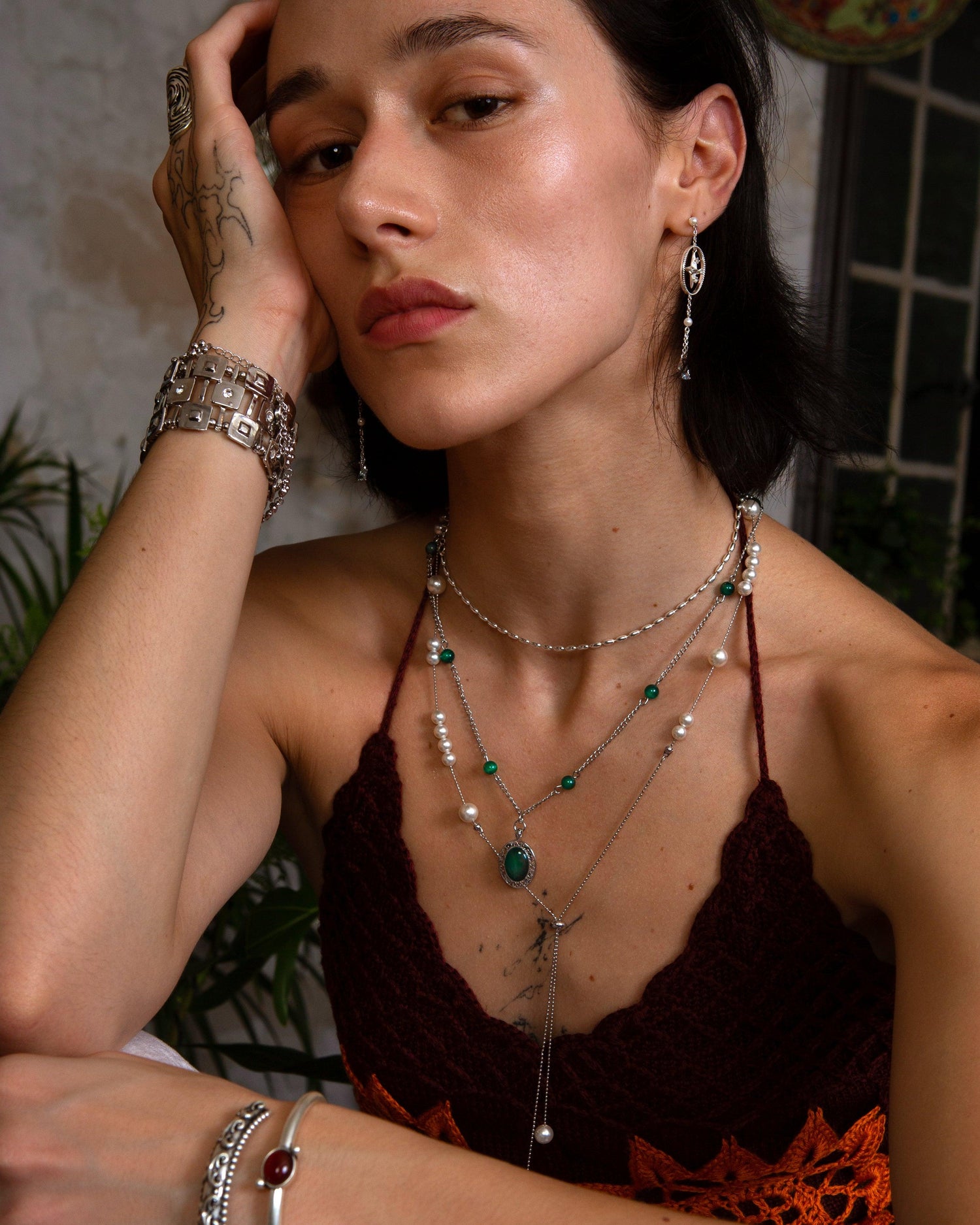 Linh Necklace in Silver