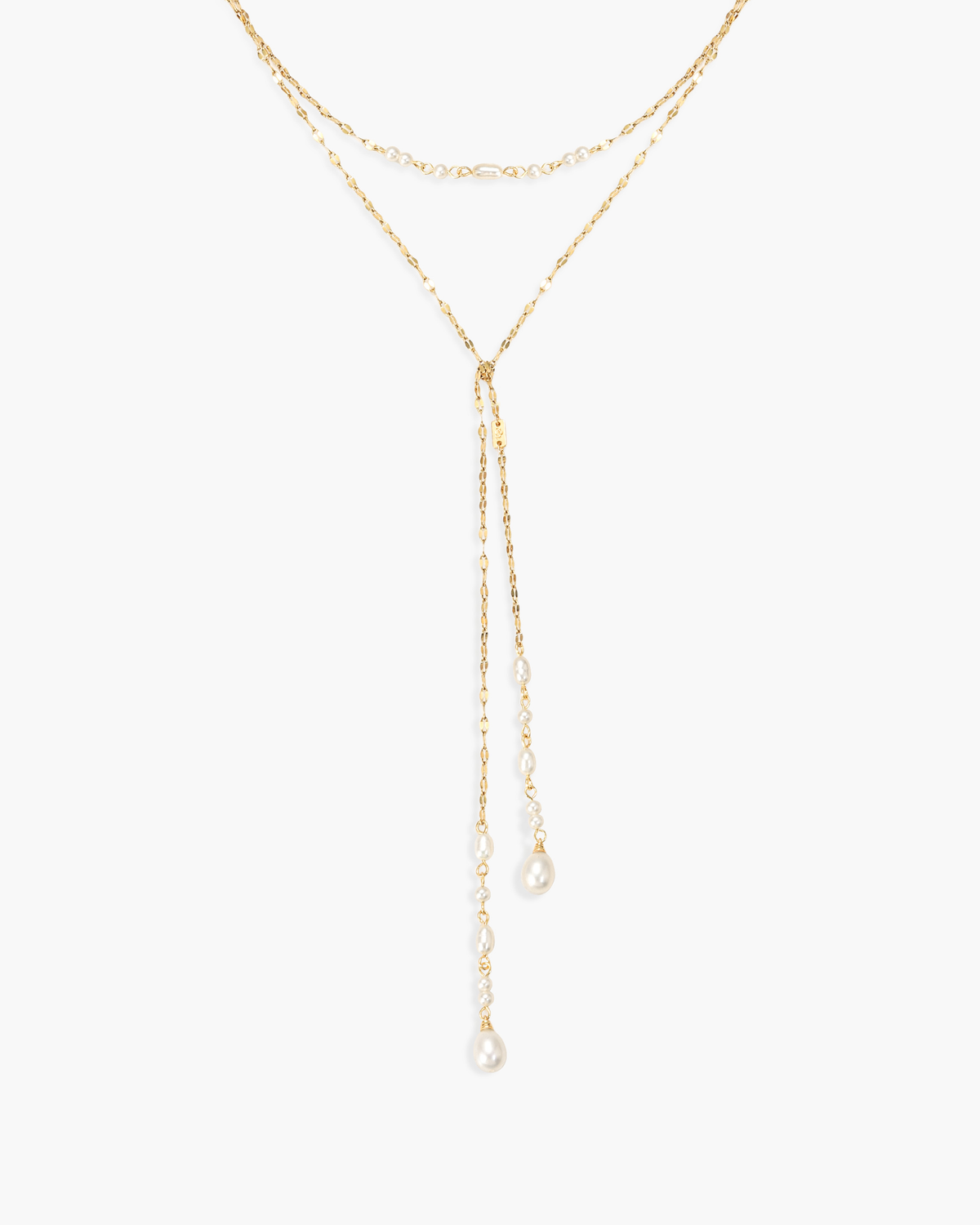 Selene Freshwater Pearl Wrap Necklace