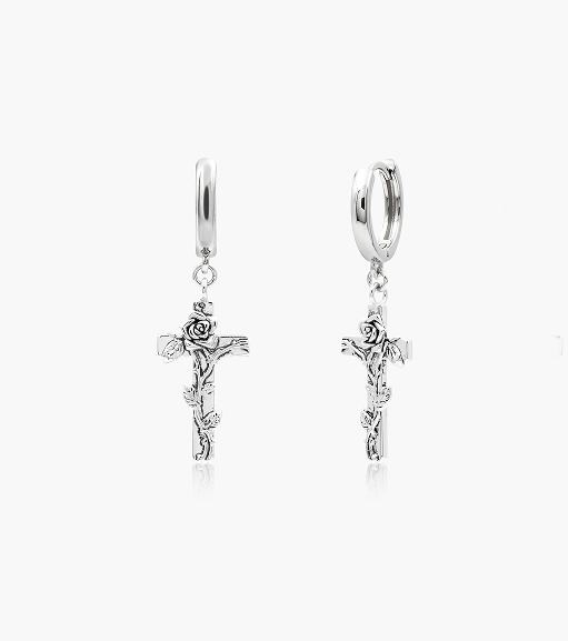 3 Pcs Hoop Helix Earring Set in Gold