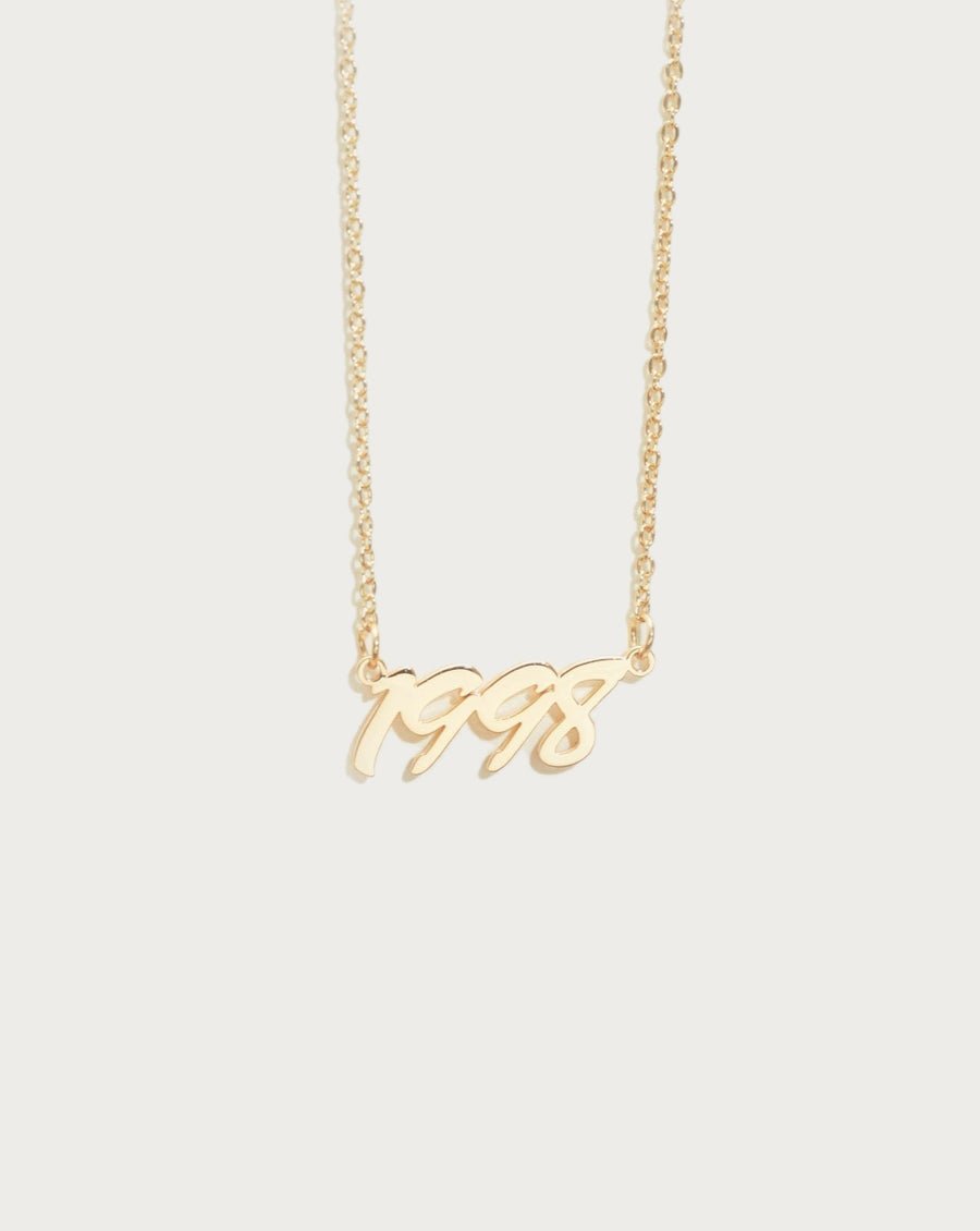 The Customized Year Necklace