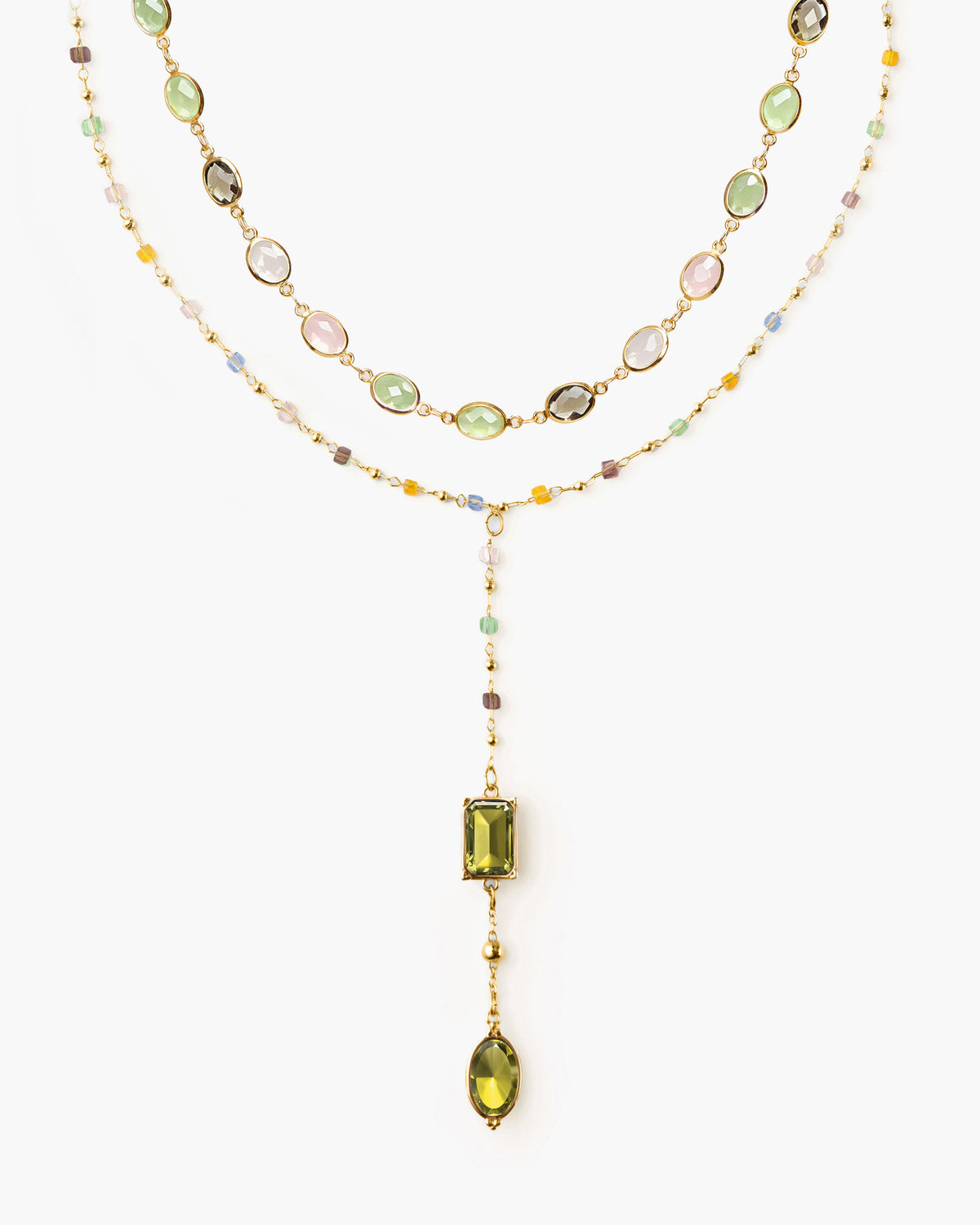 The Celestial Romance Necklace Set - en route jewelry
