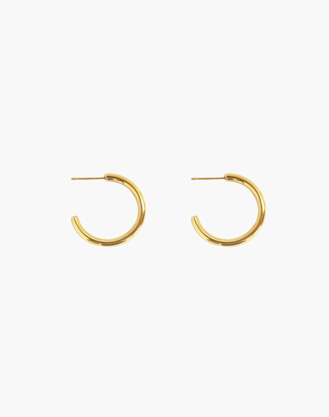 20mm Endless Hoop Earrings - En Route Jewelry