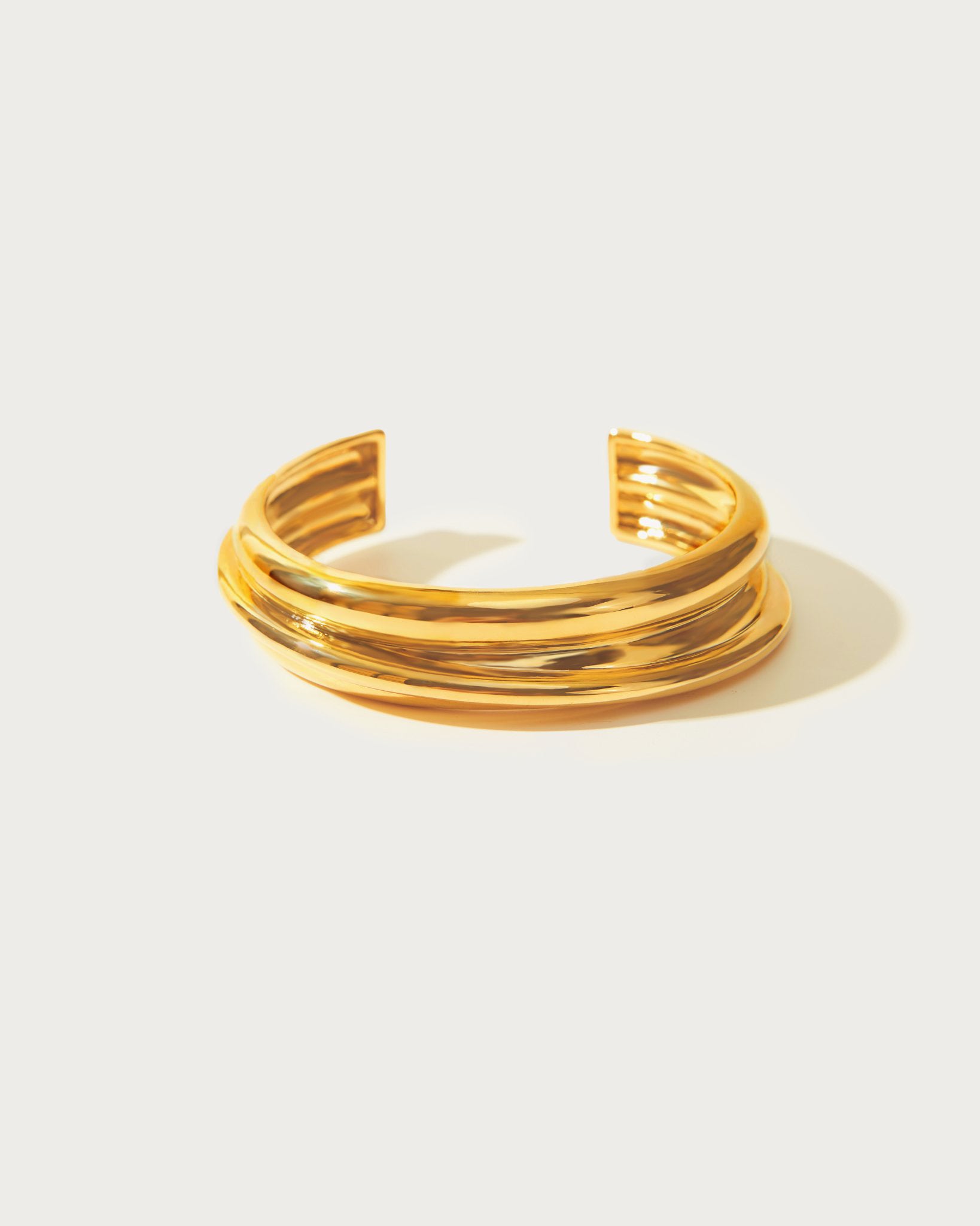 Bangles on Bangles in Gold - En Route Jewelry