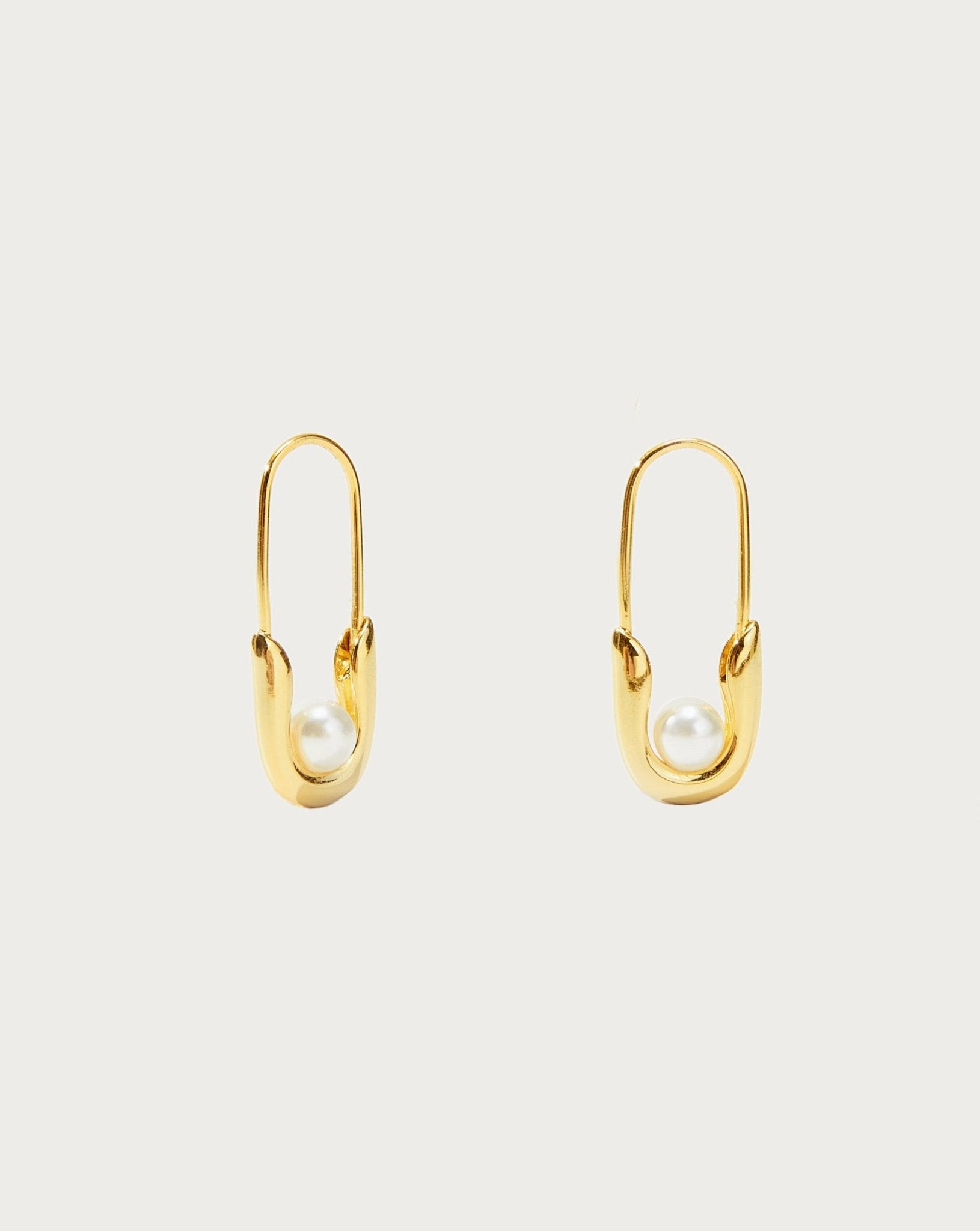 Petite Safety Pin Earrings