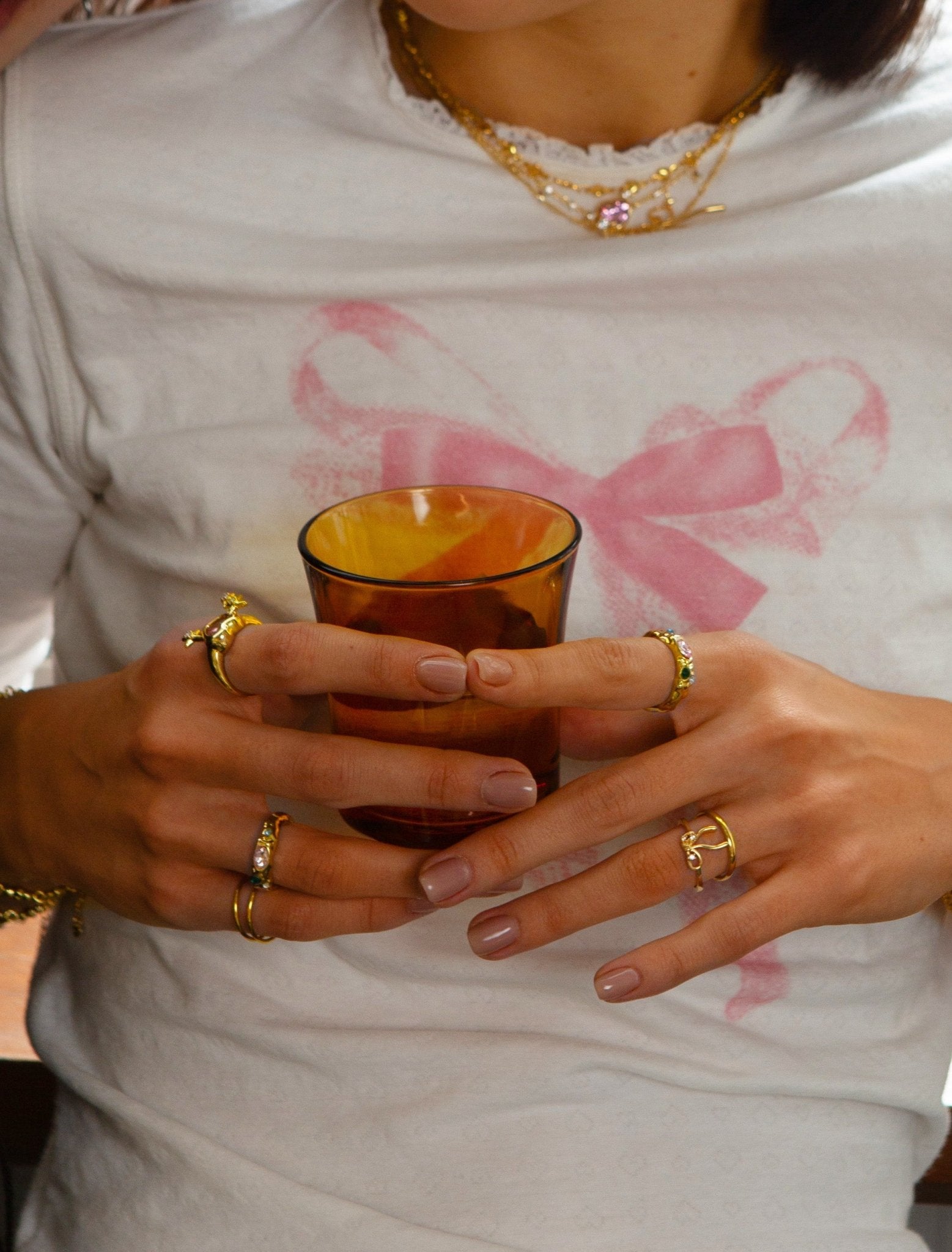 The Miffy Bague in Gold