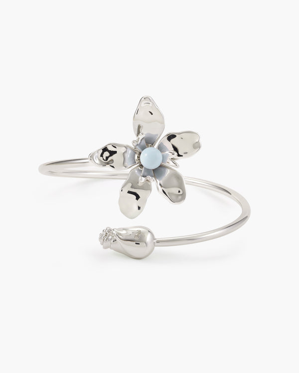 December Birthstone Earrings in Silver - Topaz