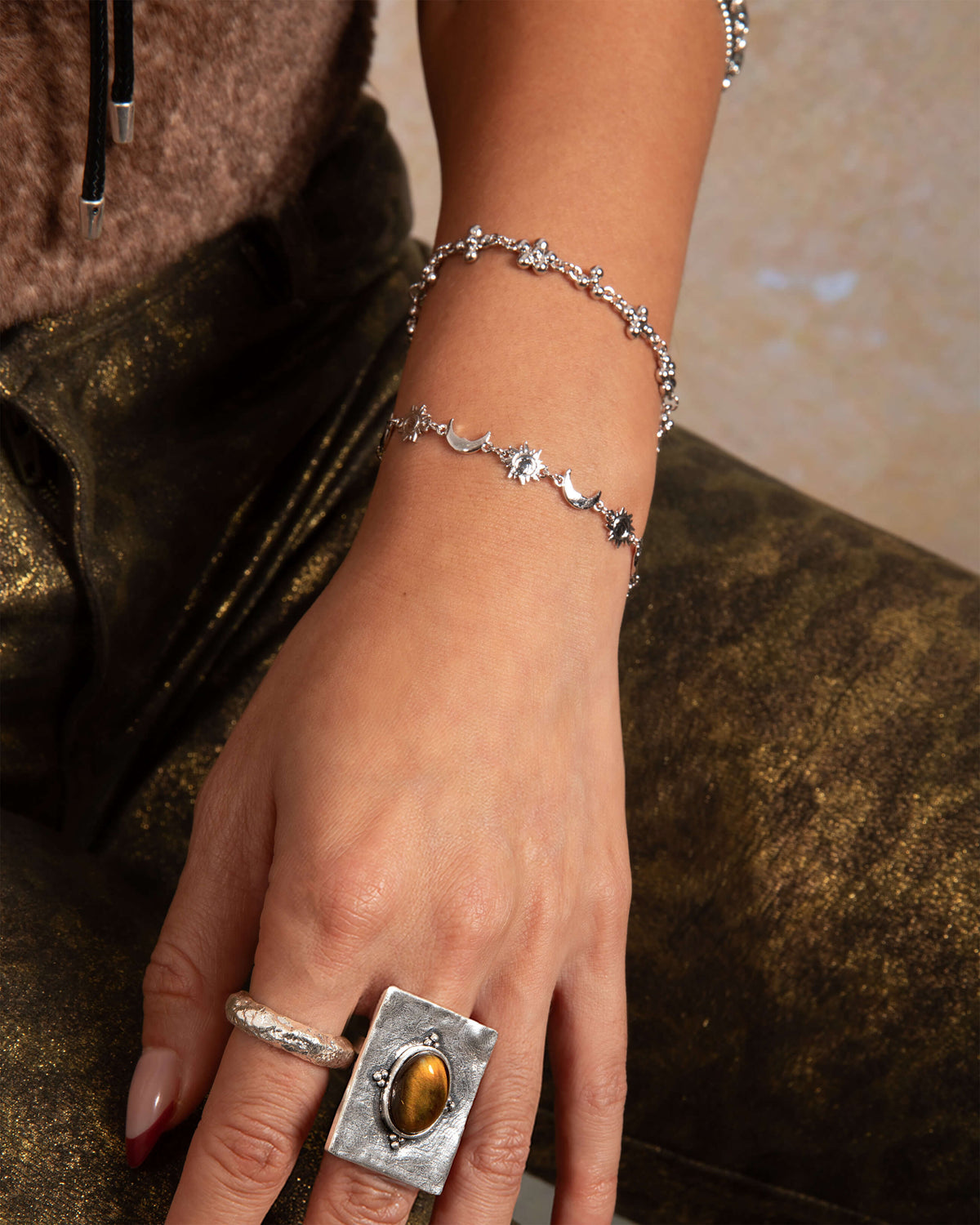 Bransoletka Hoshi w srebrze