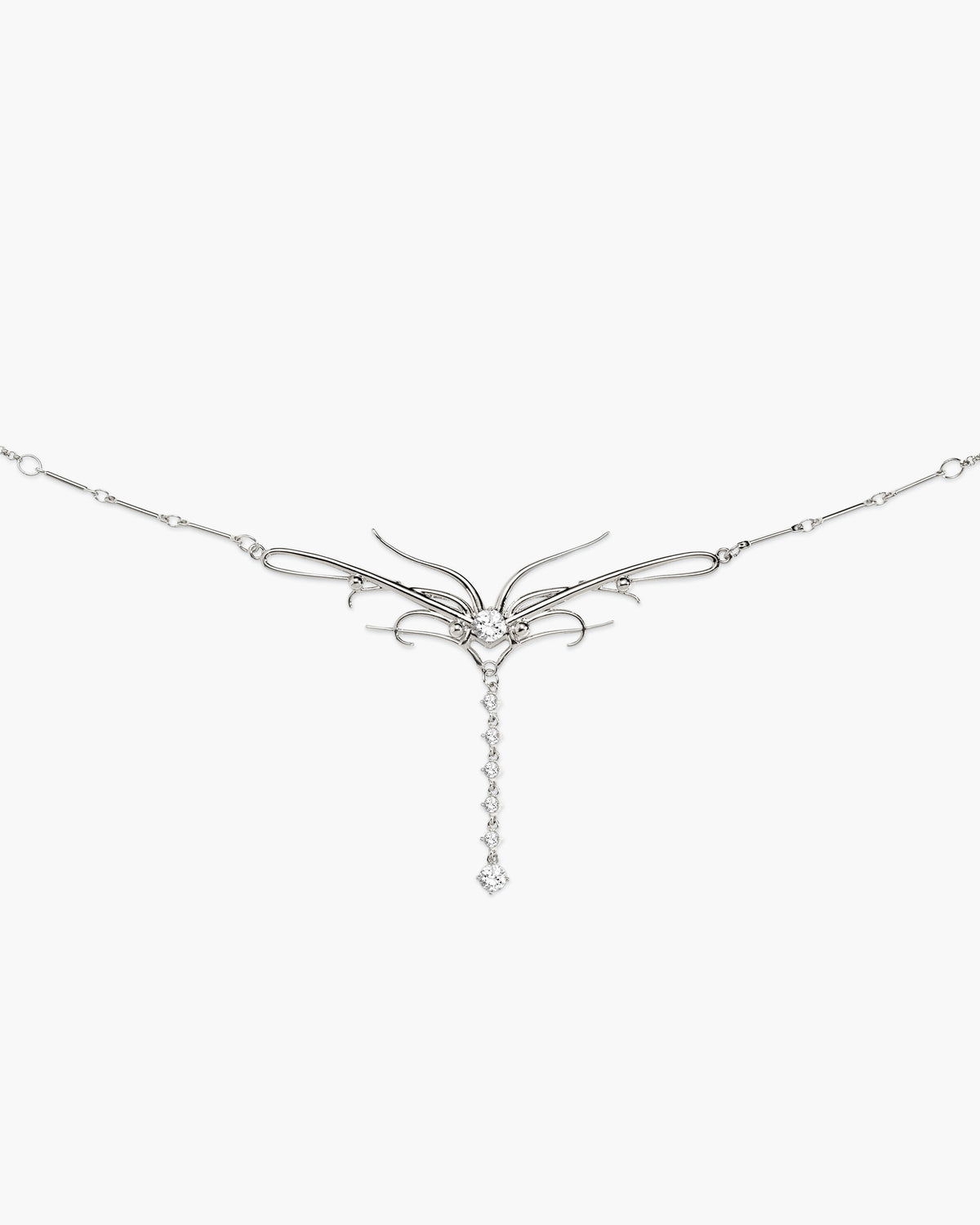 Dripping Waist Chain in Silver - en route jewelry