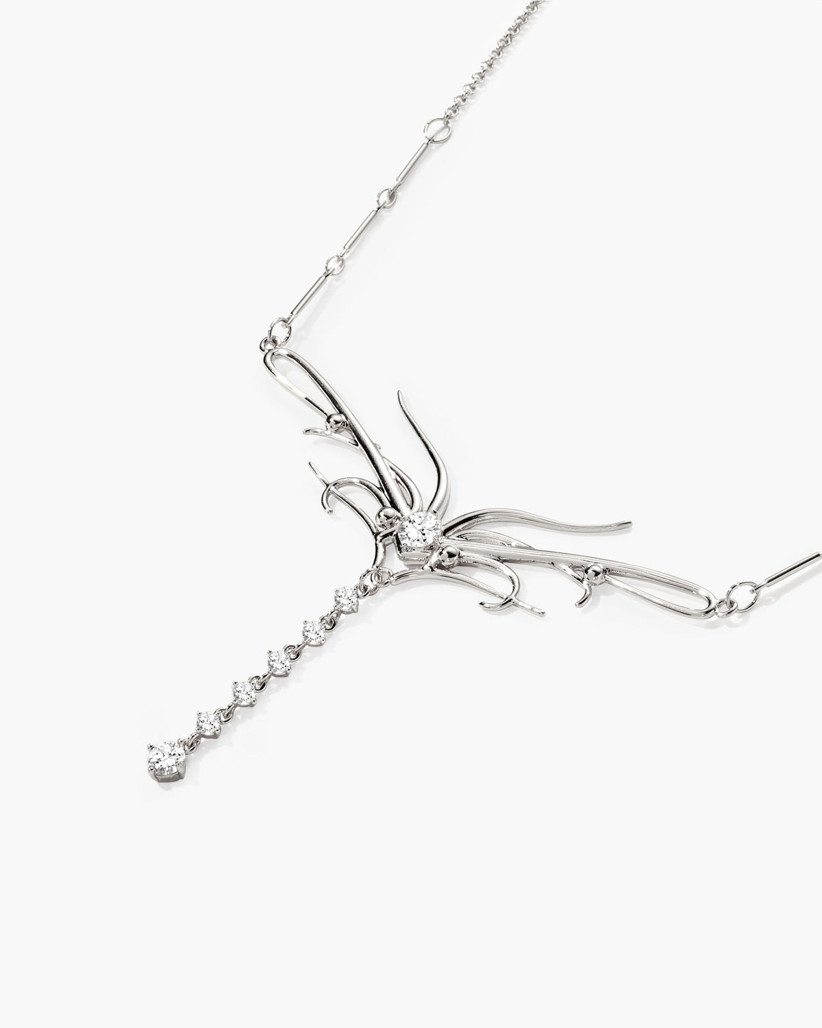 Dripping Waist Chain in Silver - en route jewelry