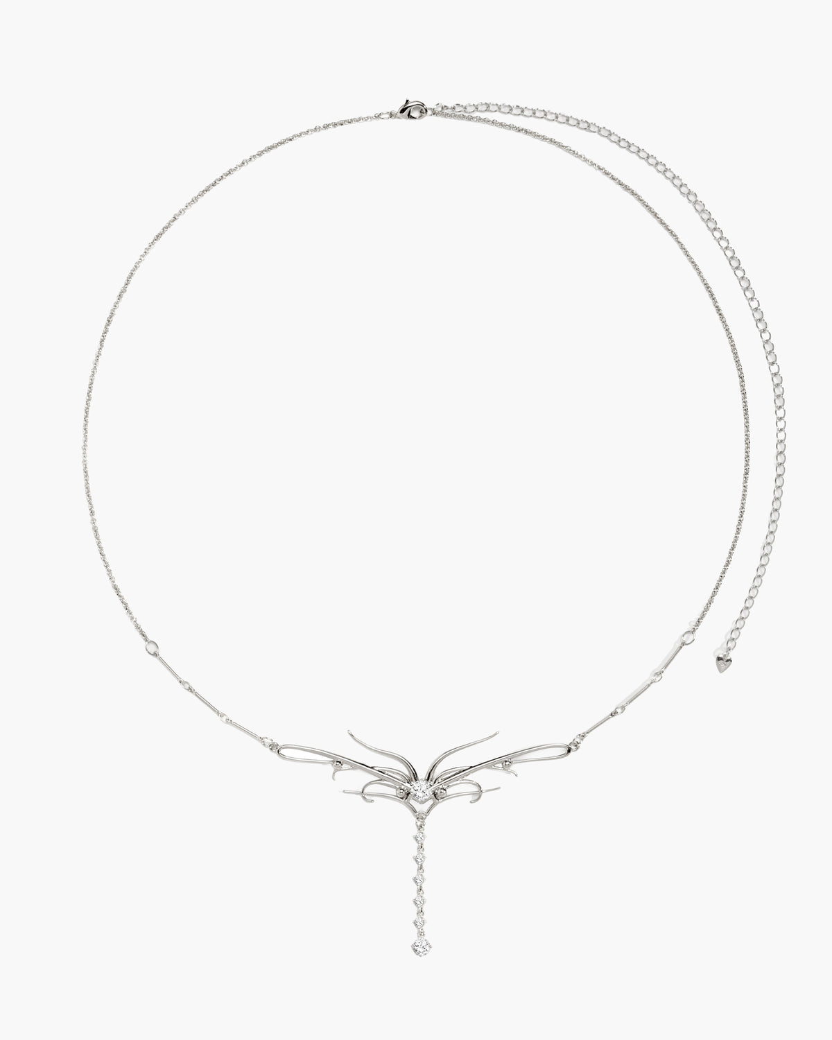 Dripping Waist Chain in Silver - en route jewelry