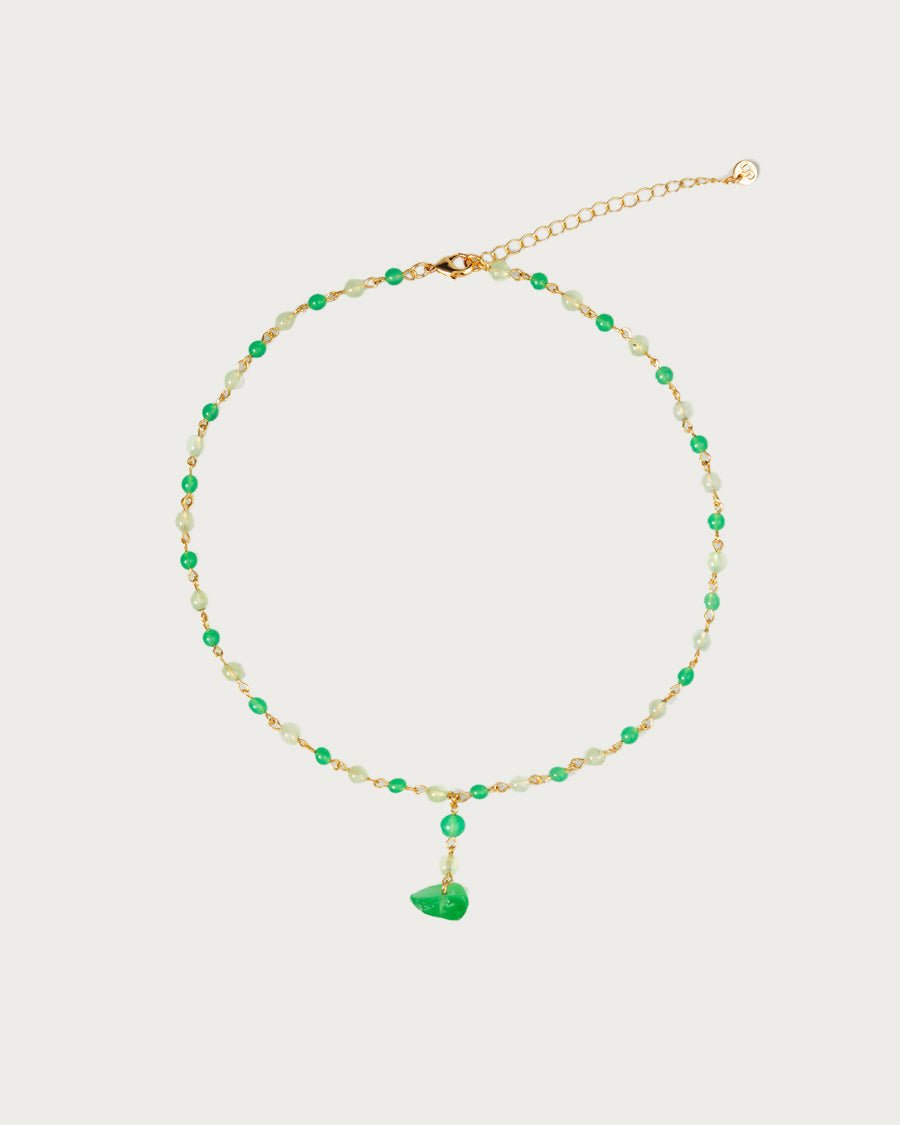 Sea Glass Green Halskette
