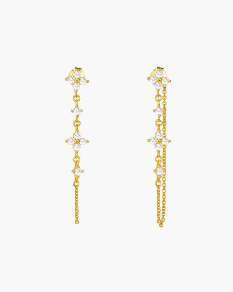 Clover Drop Earrings