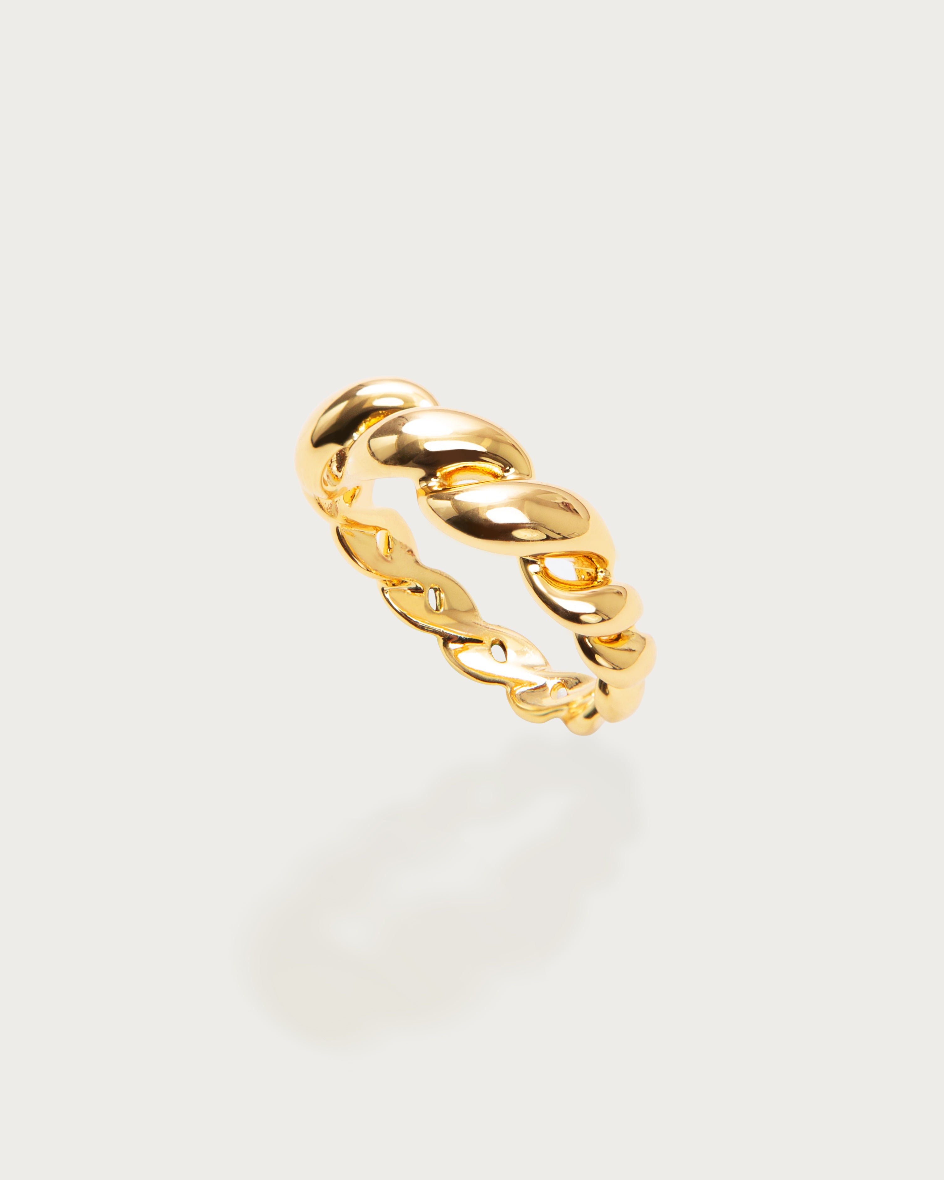 Gold Twisted Ring