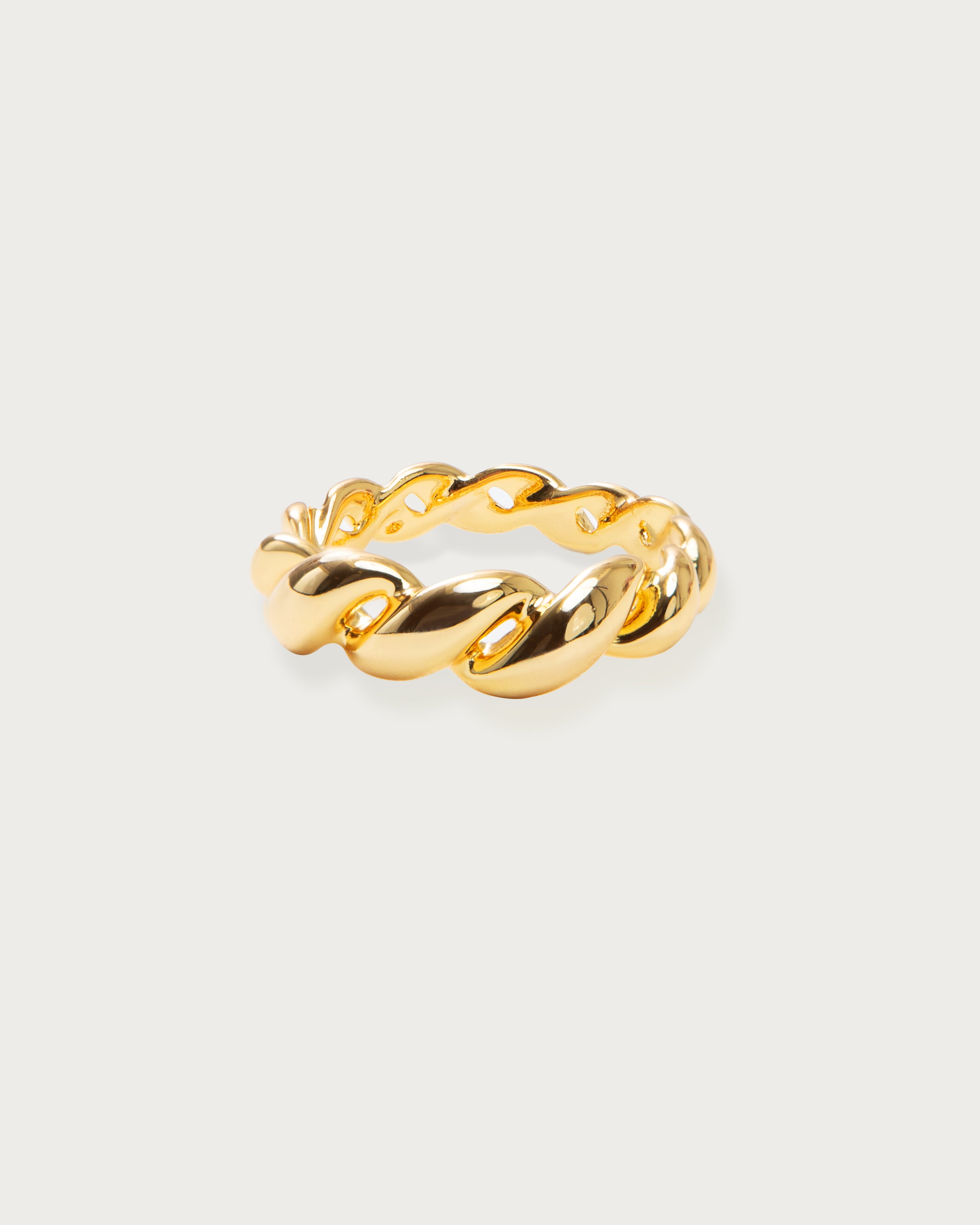 Gold Twisted Ring