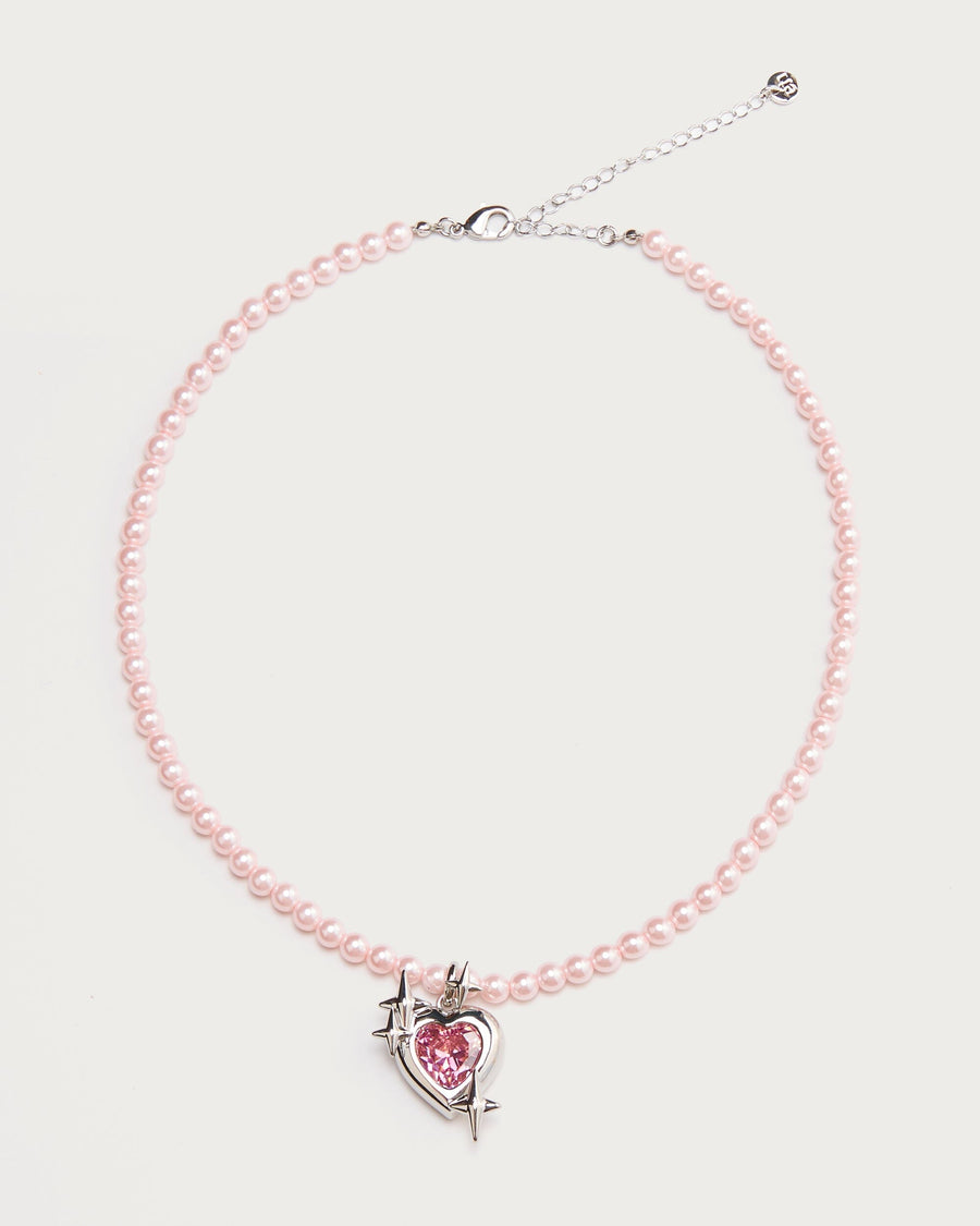 Natural Pink Pearl Collier