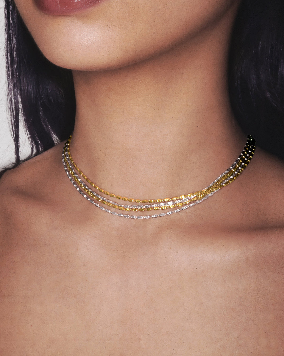 Collana a catena Daze in argento