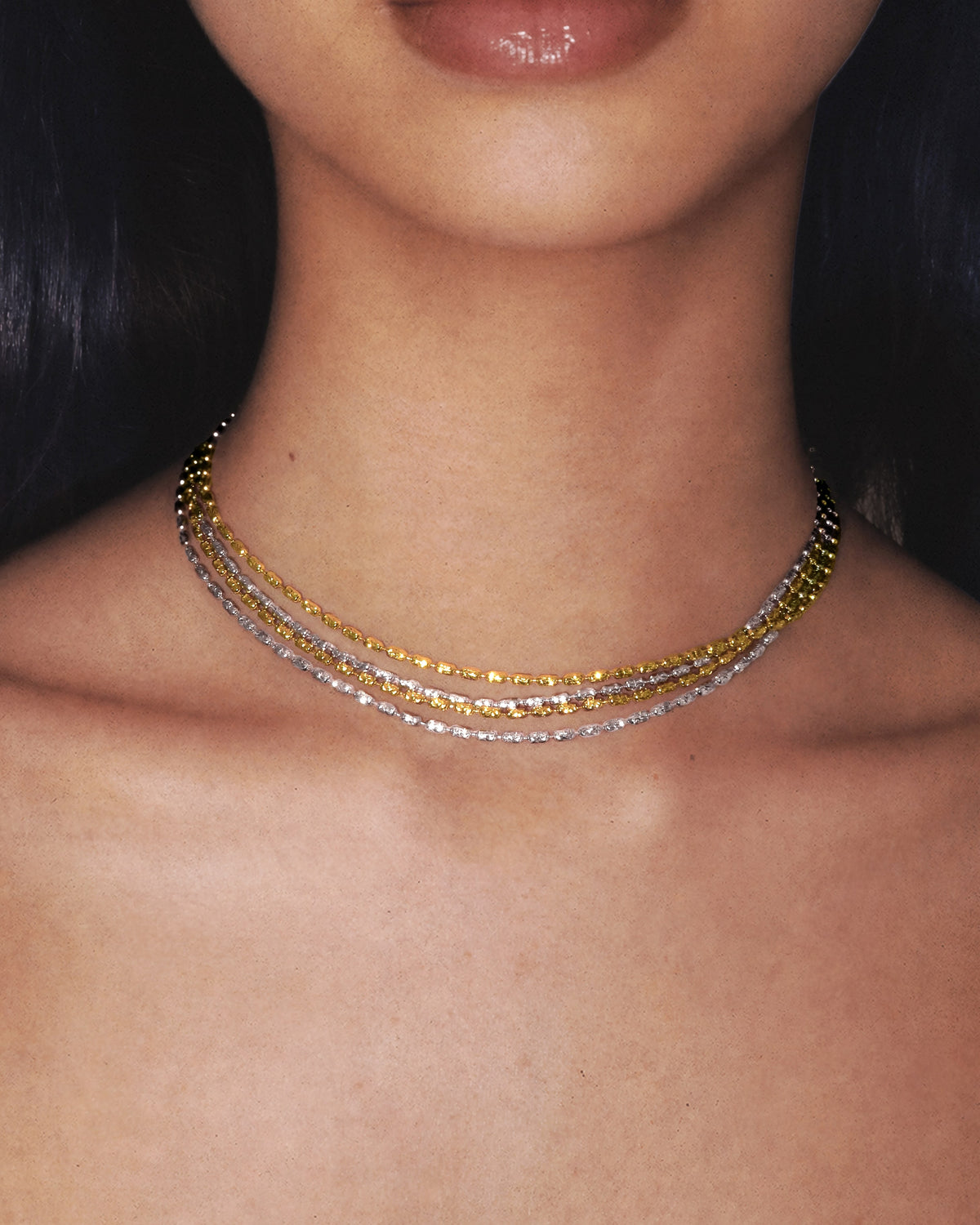 Collana a catena Daze in oro