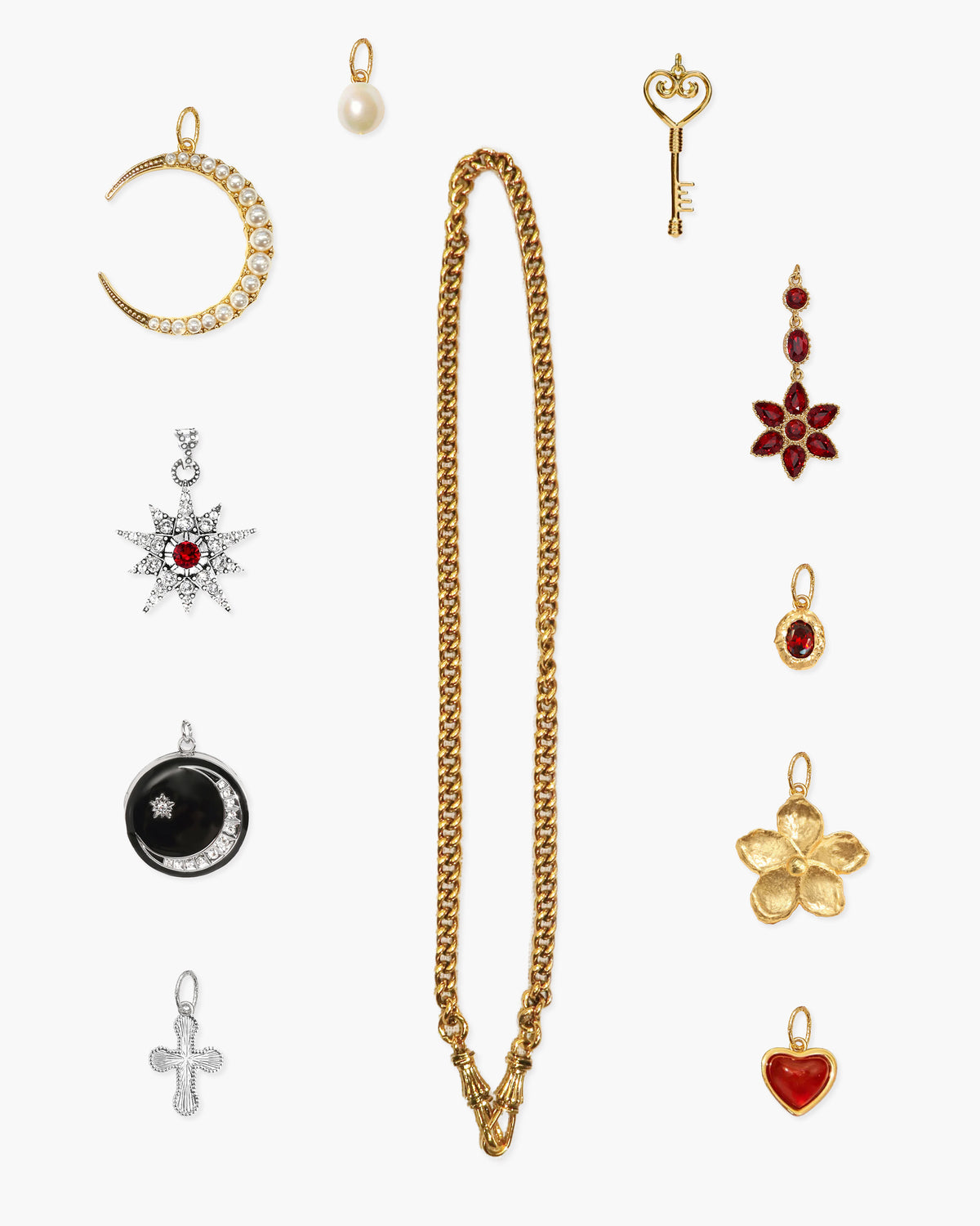 Watch Clasp Chain Necklace