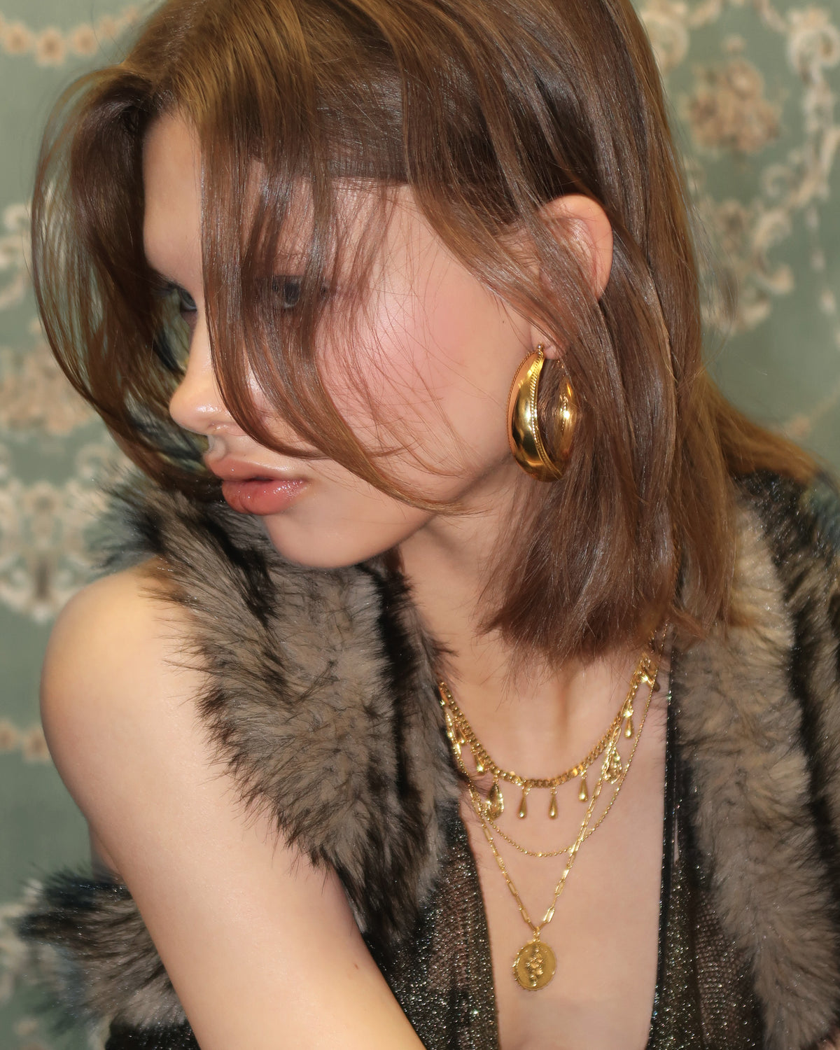 Orin Large Hoop Earrings