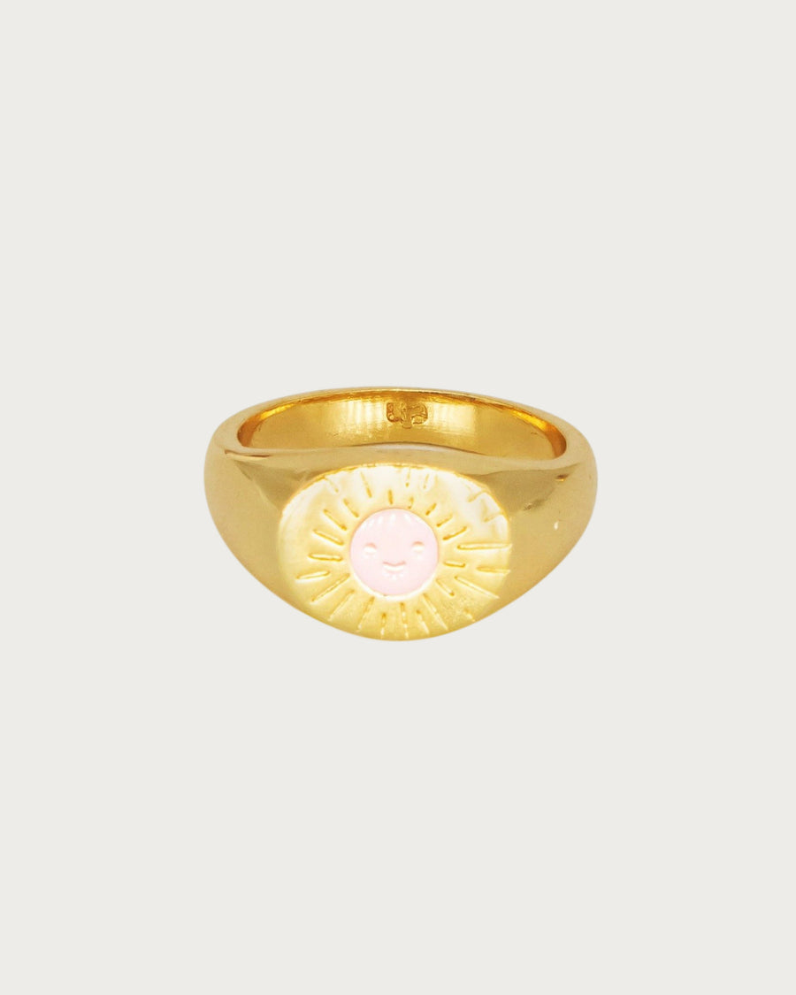 Smiley Sun Ring