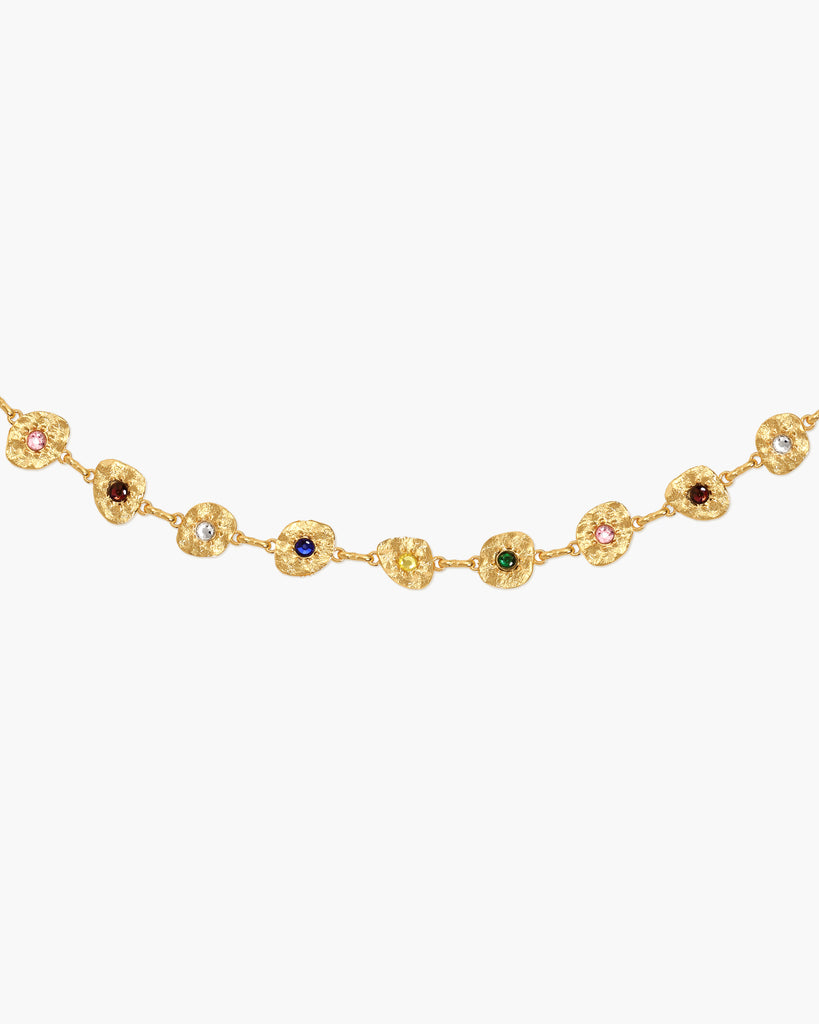 June Belly Chain | Colorful Y2K Gold Chain | en route jewelry