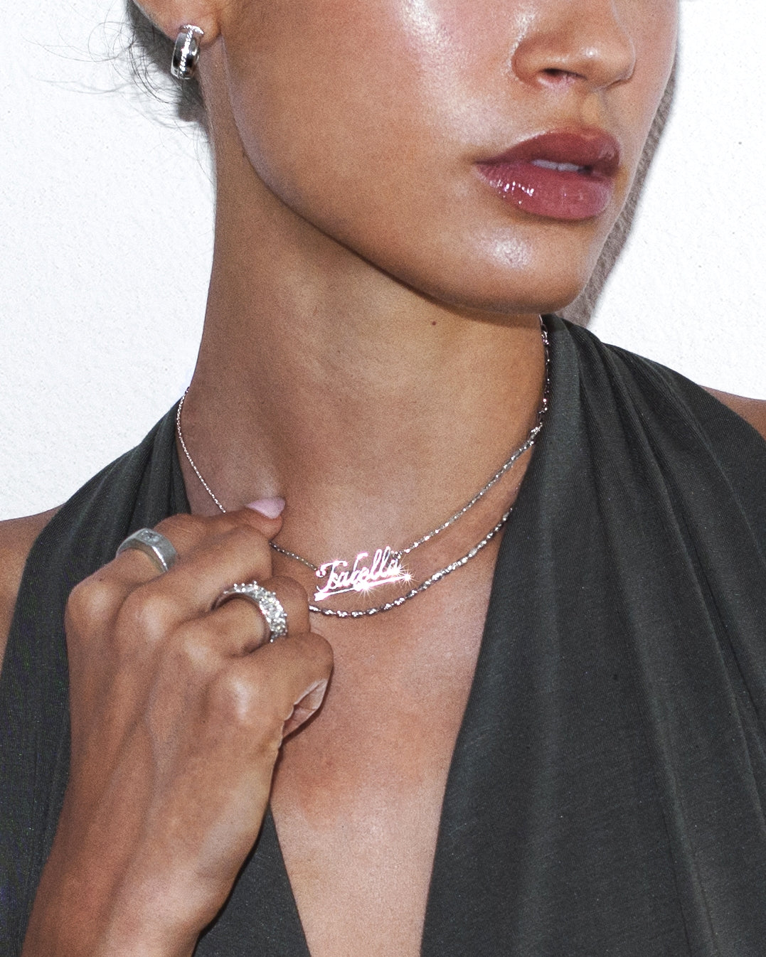 Collana con nome personalizzato, Freccia di Cupido