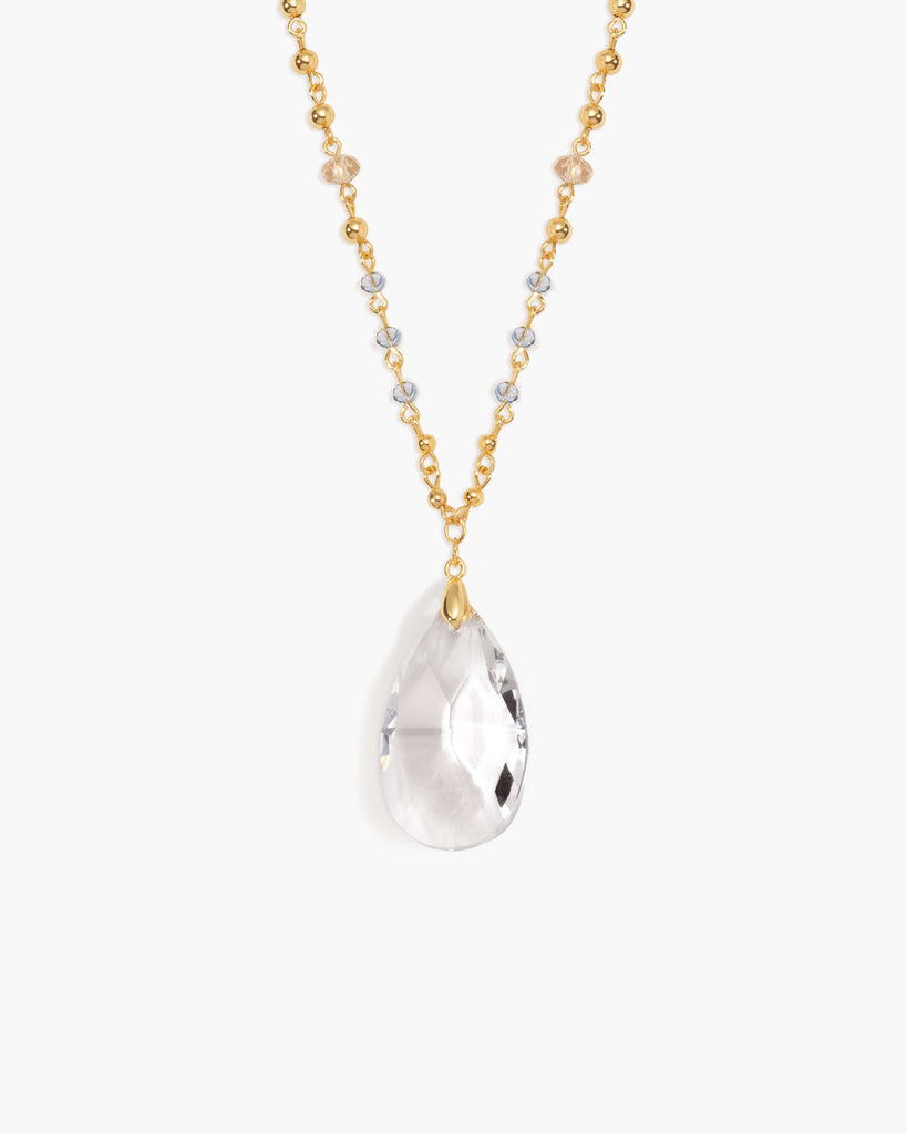Maiden's Tears Necklace | Teardrop Pendant | en route jewelry