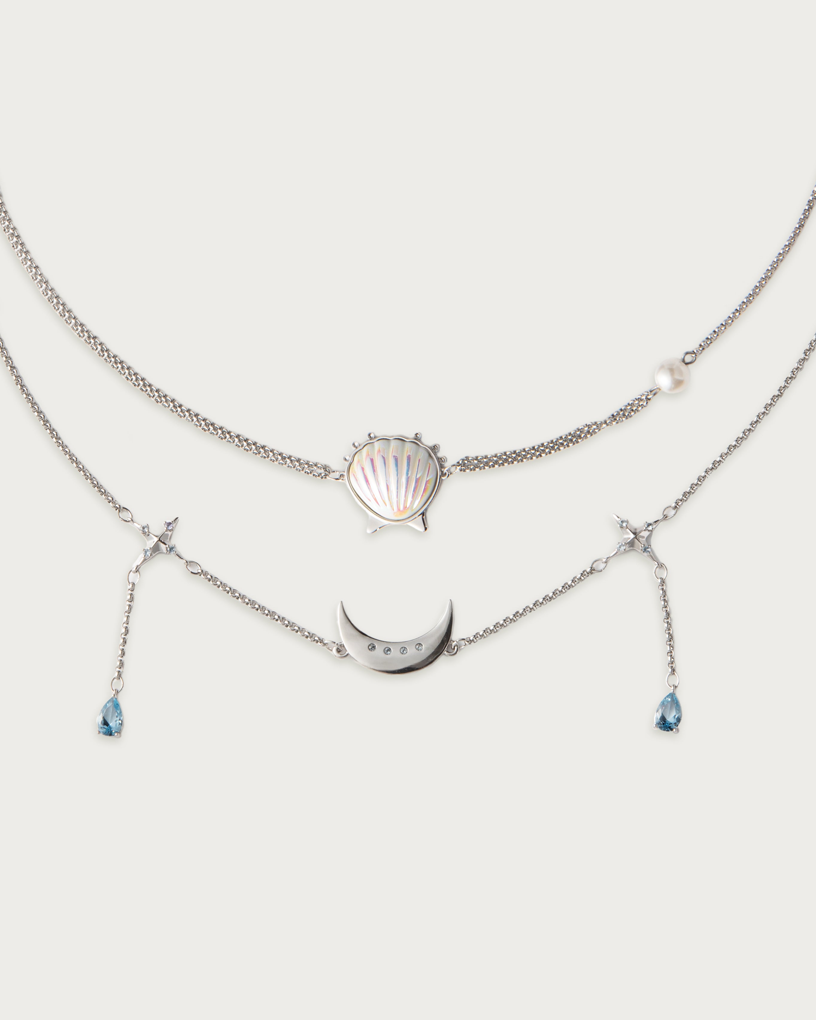 Moonlit Seashell Waist Chain