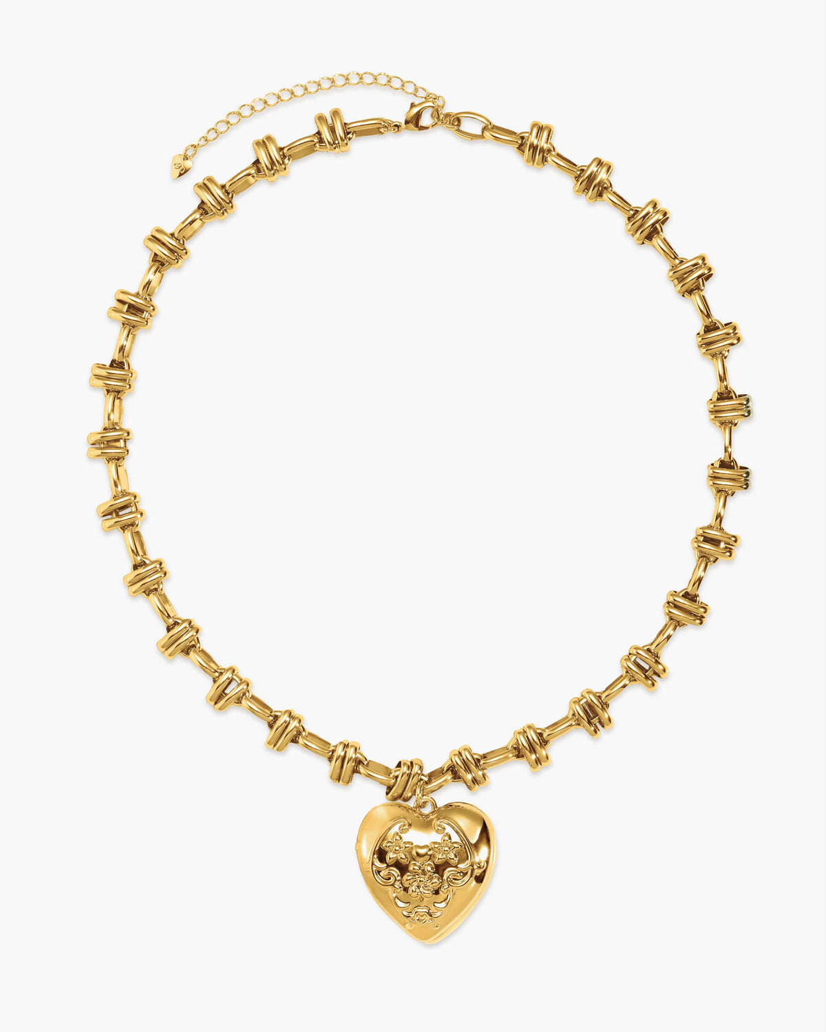 Secret Keeps Openable Heart Necklace