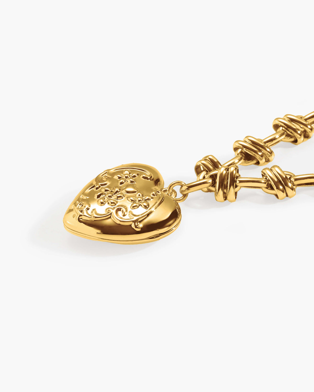 Secret Keeps Openable Heart Necklace