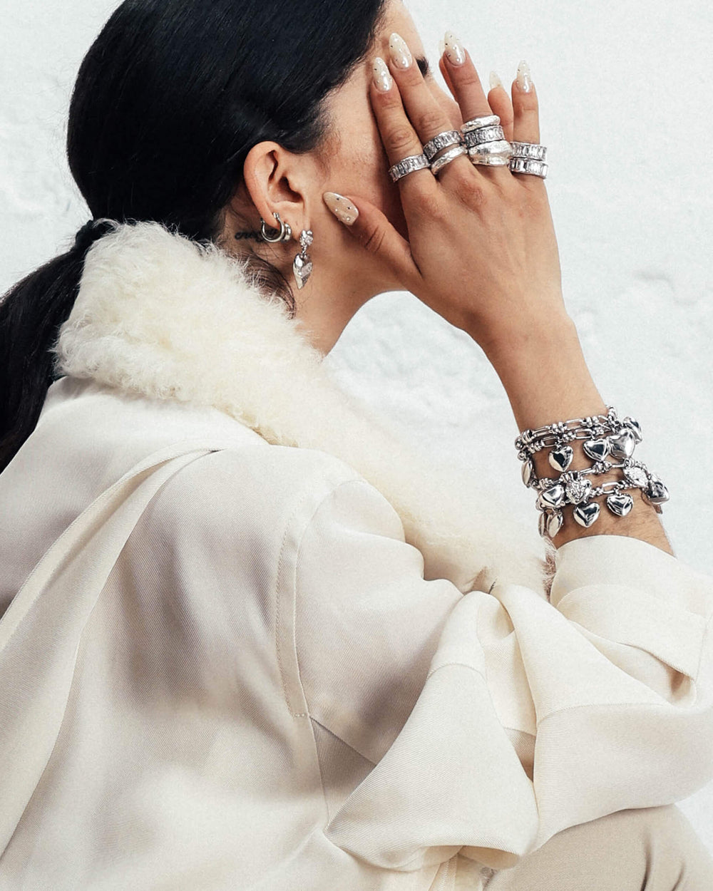 Bransoletka Heart Club w srebrze