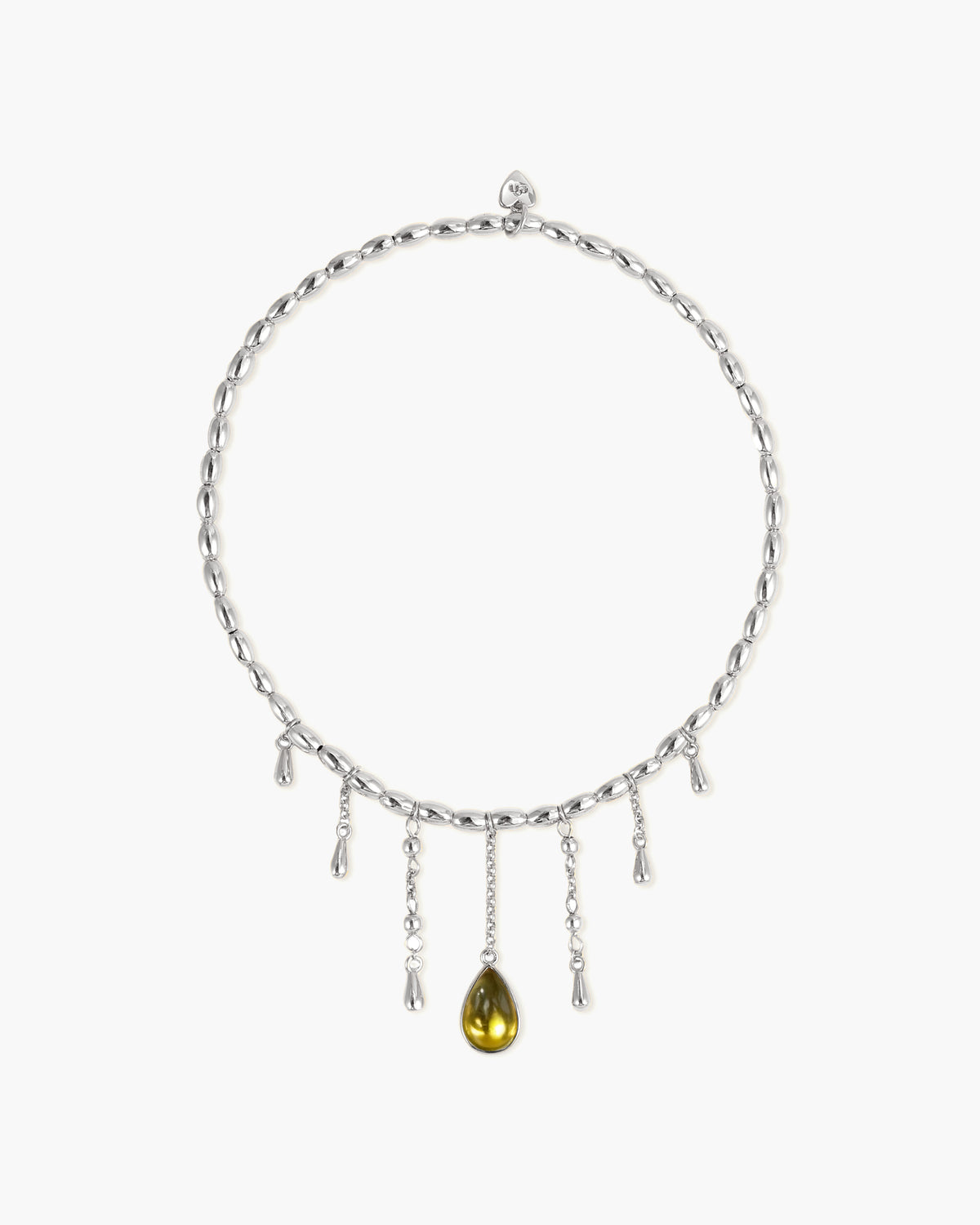 Waterdrop Arm Chain in Silver - En Route Jewelry