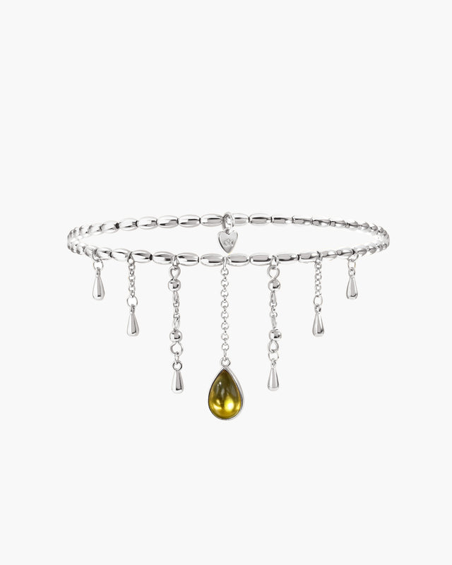Waterdrop Arm Chain, Waterdrop Arm Chain in Silver - En Route Jewelry